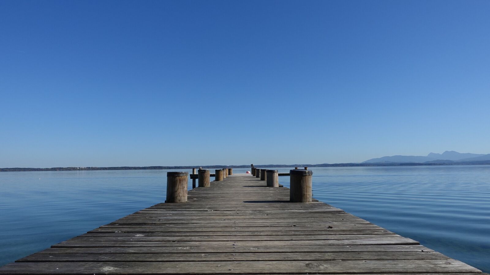 Sony Cyber-shot DSC-RX100 IV sample photo. Jetty, chiemsee, water photography