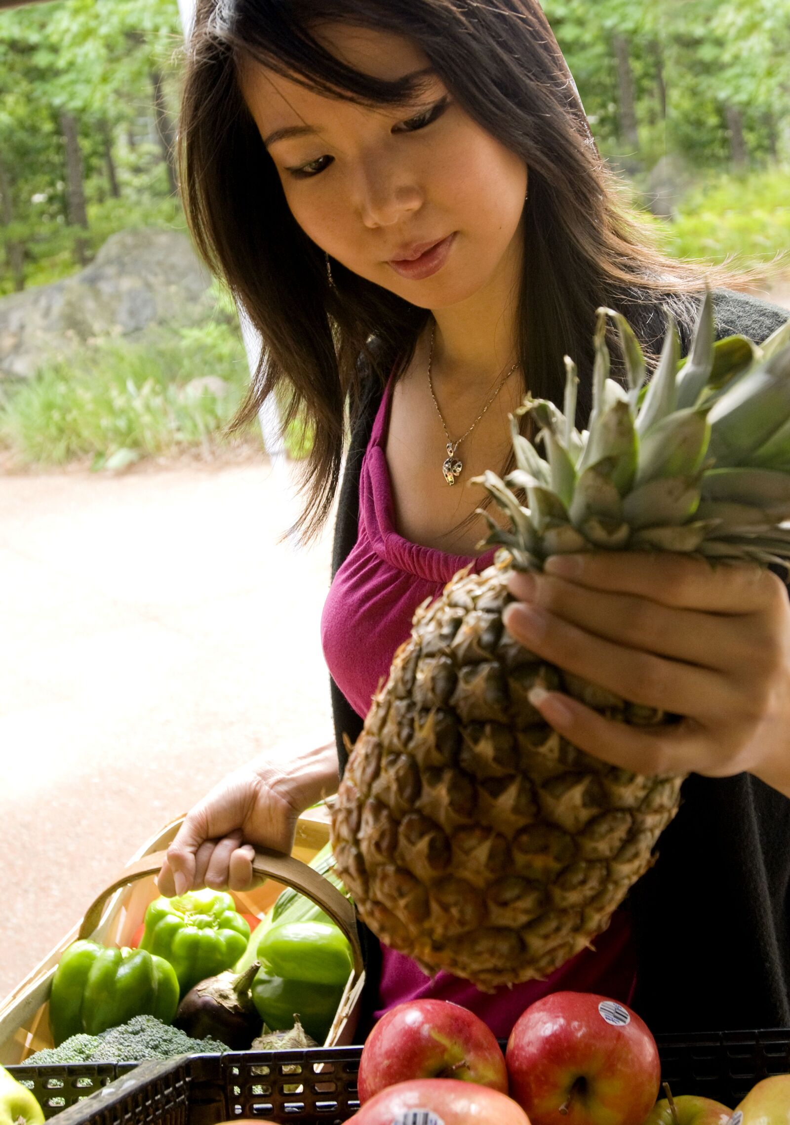 Nikon D300 sample photo. Nice, face, asian, girl photography