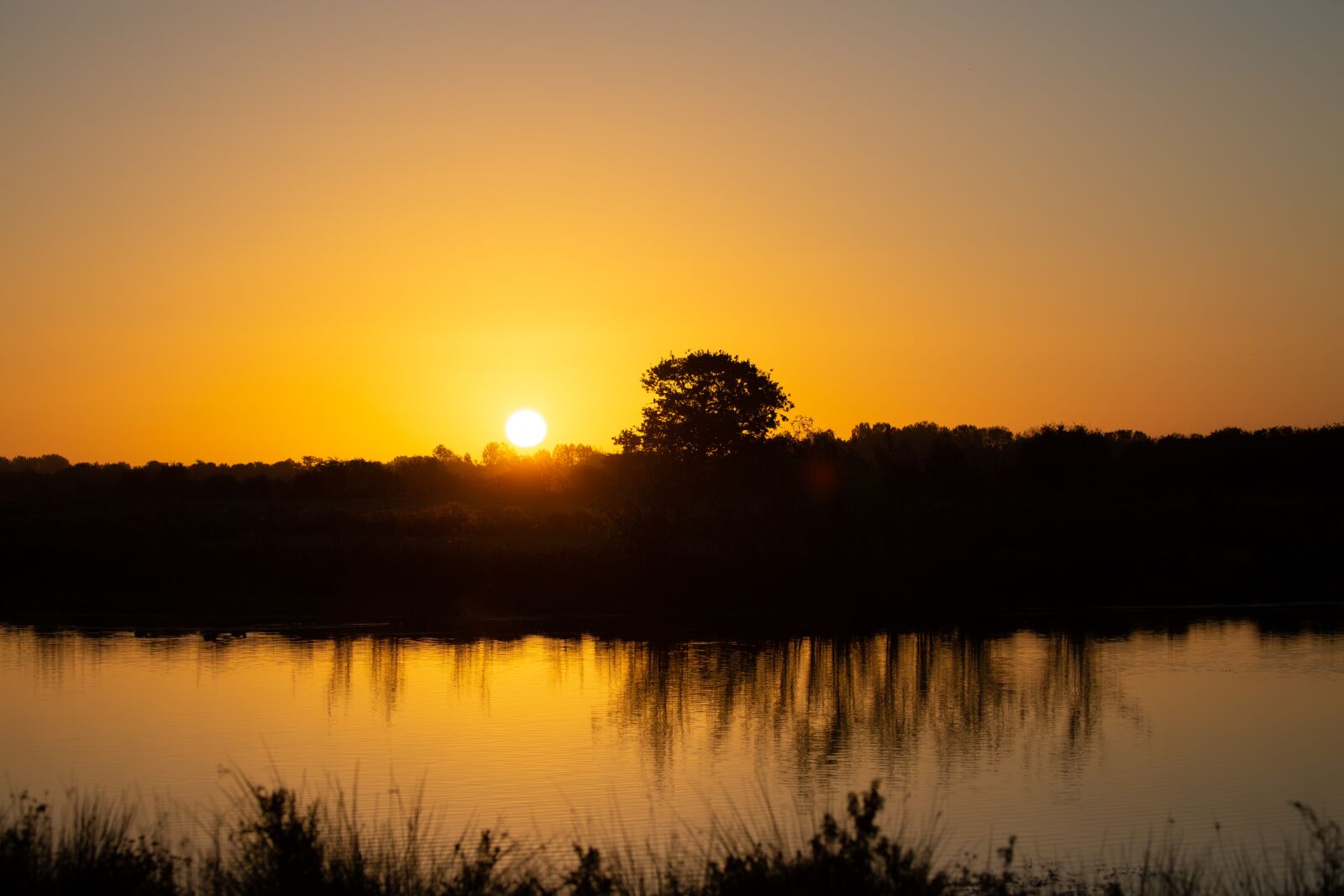 Canon EOS 5D Mark III sample photo. Lake, sunset, evening photography