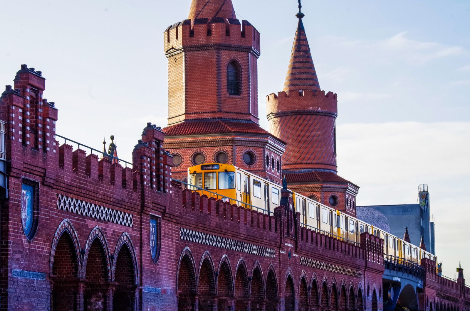 Pentax K-30 sample photo. Berlin, oberbaumbrücke, landmark photography