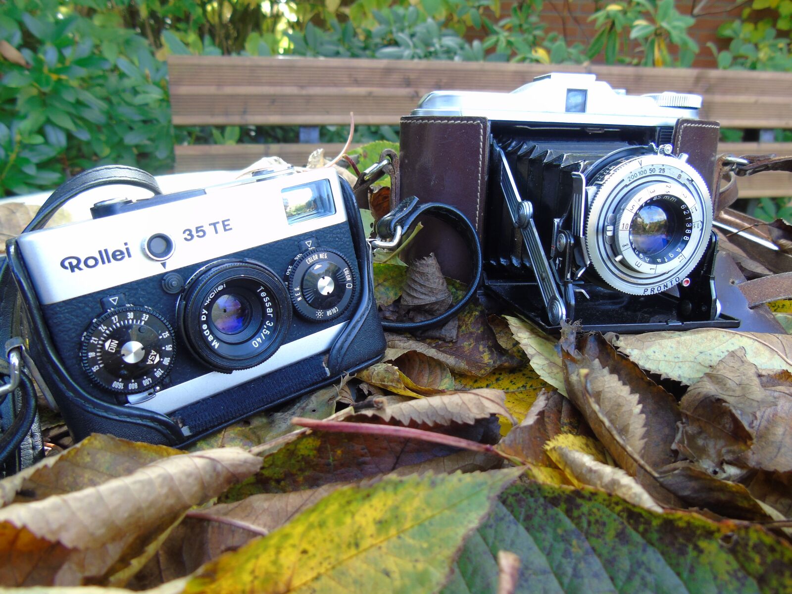 Sony Cyber-shot DSC-H400 sample photo. Rollei, agfa, isolette photography