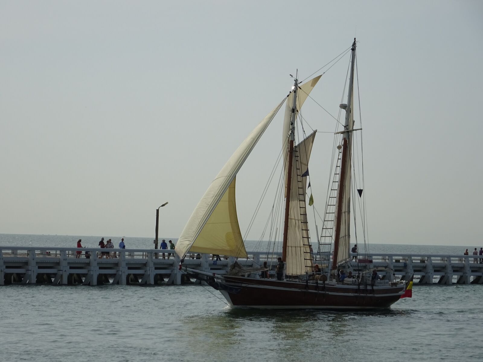 Sony Cyber-shot DSC-WX350 sample photo. Ship, sailing vessel, water photography