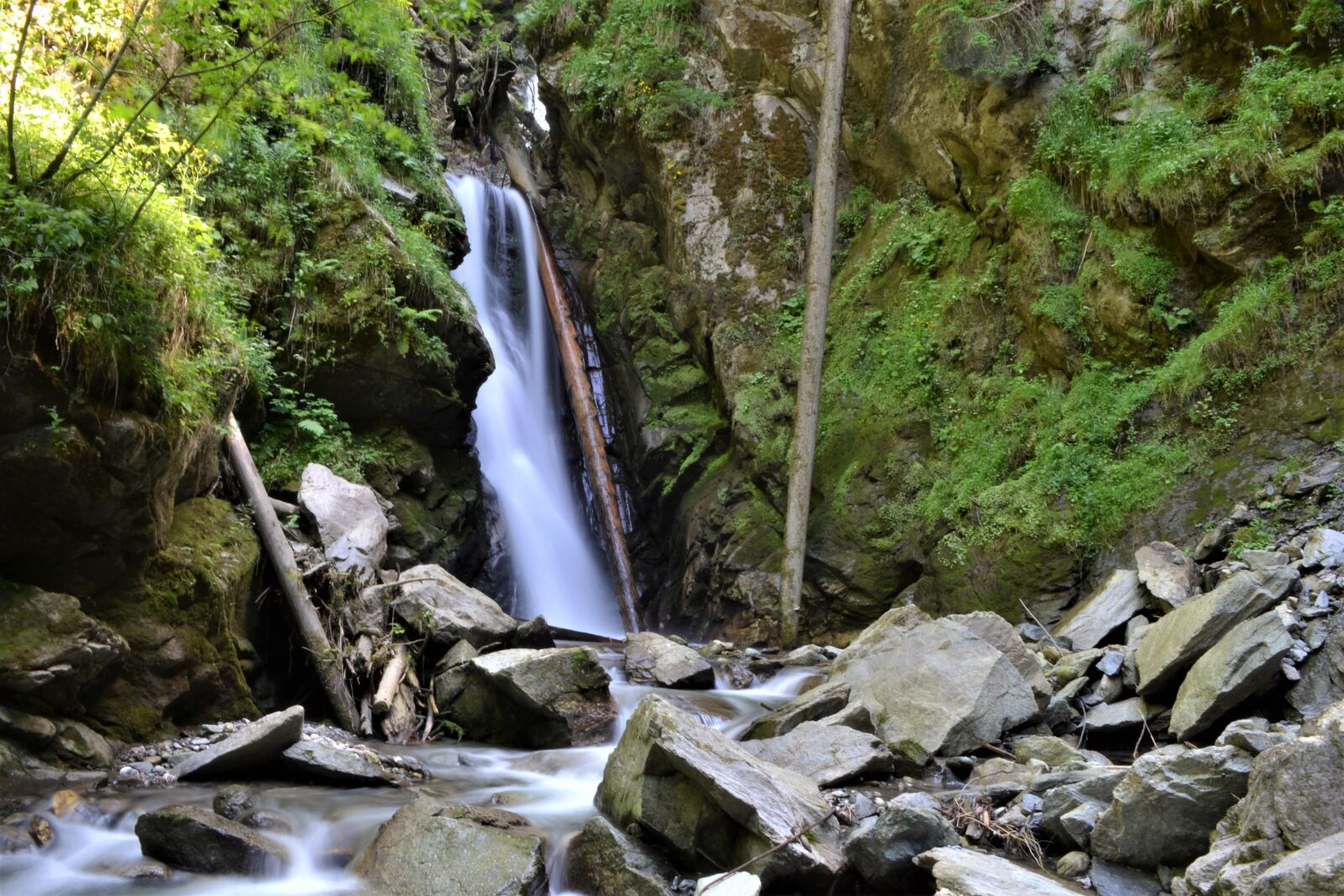 Nikon D3100 sample photo. Waterfall, nature, austria photography