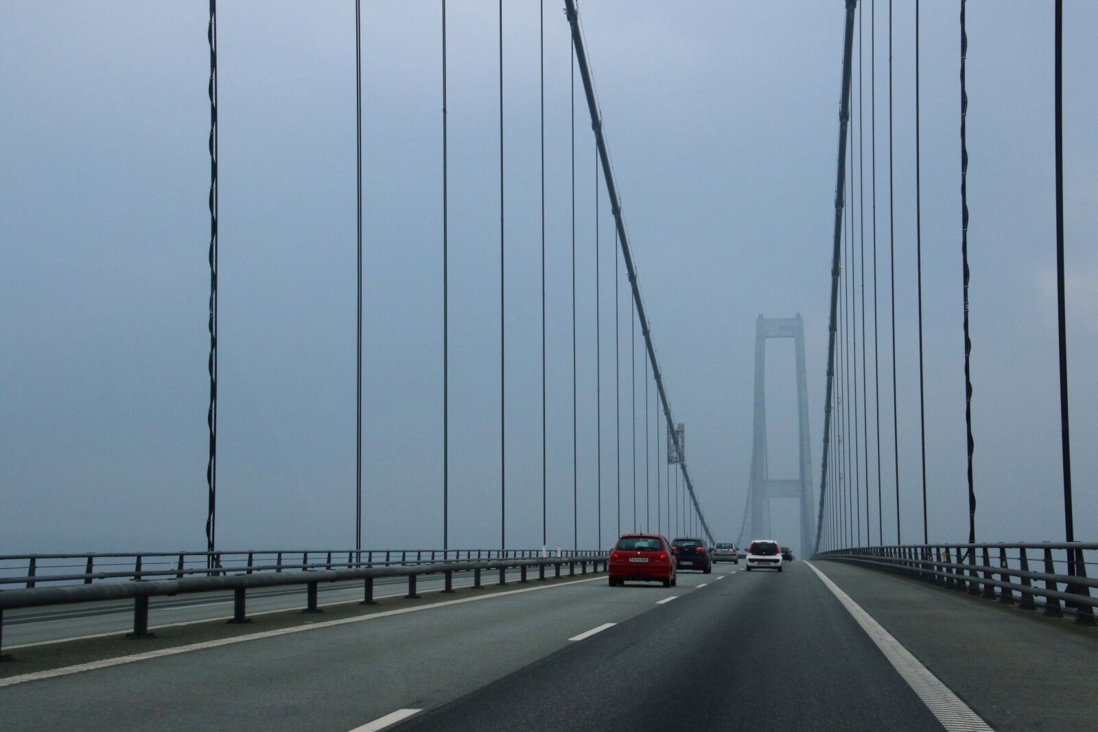 Canon EOS 7D Mark II sample photo. Bridge, cars, cloudy, denmark photography