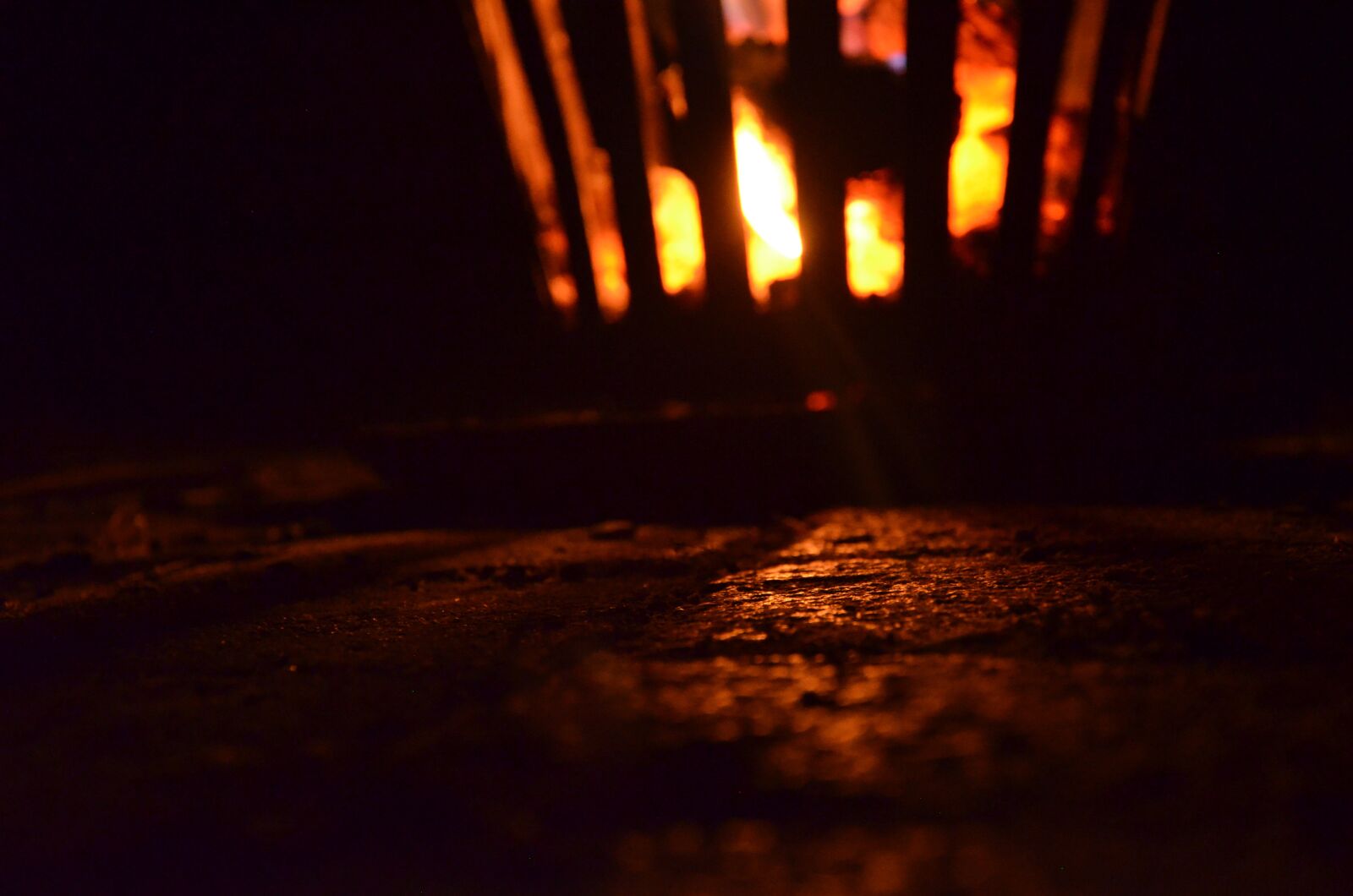 Nikon D5100 sample photo. Fire, fire basket, flame photography