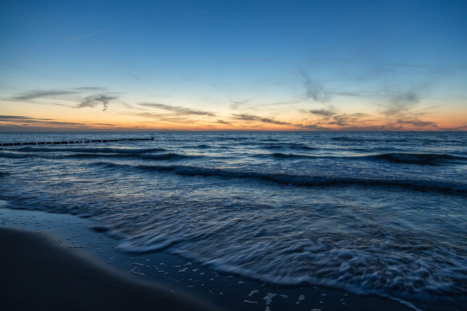 Canon EOS 6D sample photo. Sea, evening, movement photography