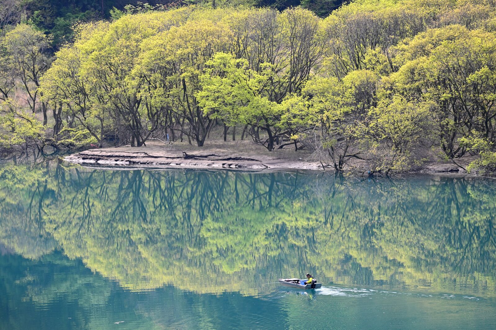 Nikon Z6 sample photo. Lake, reflection, fishing photography