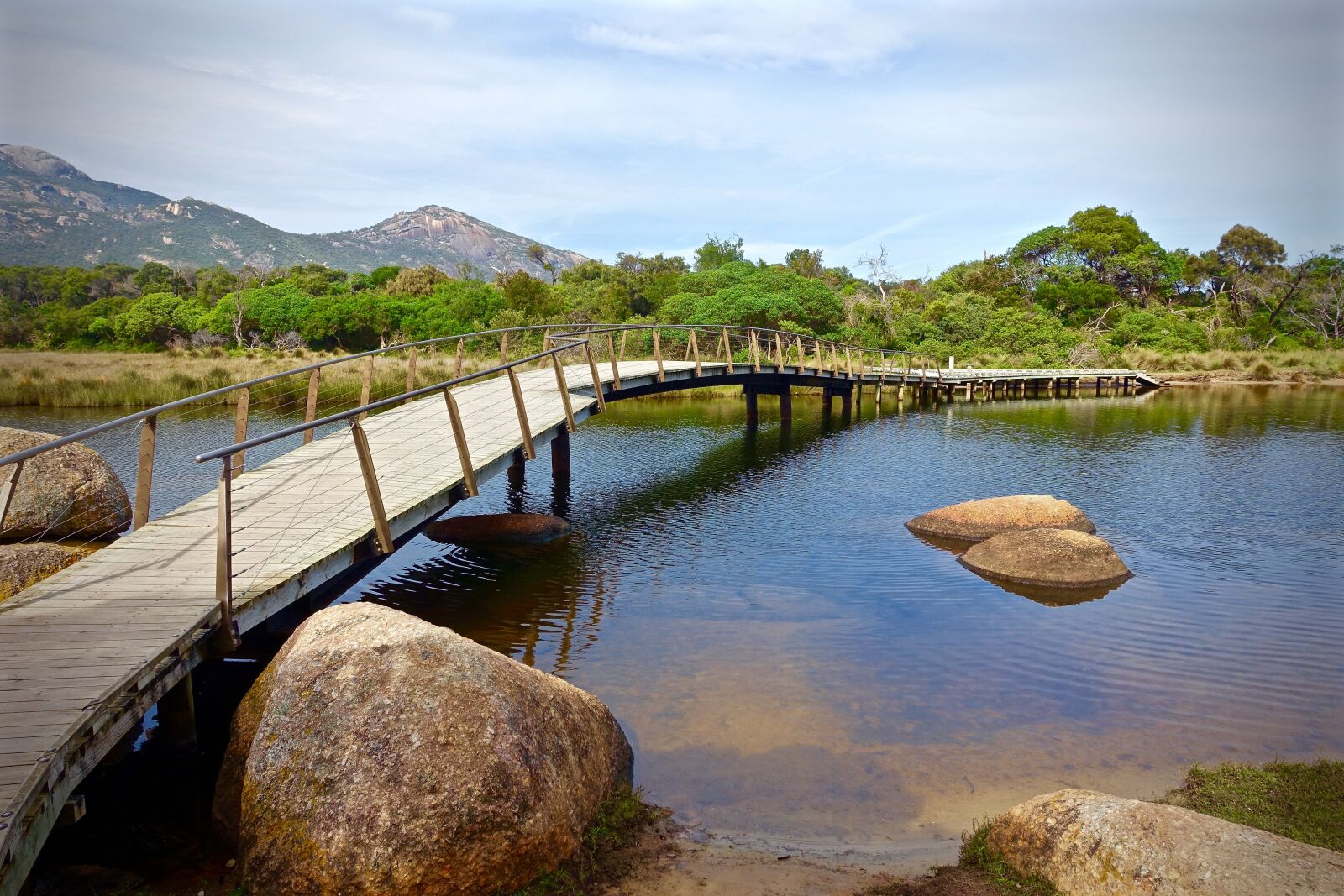 Sony Cyber-shot DSC-RX100 III sample photo. Bridge, tidal river, wilsons photography
