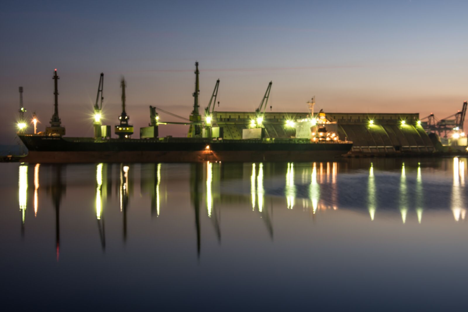Nikon D7200 sample photo. Port, sunset, bulgaria photography