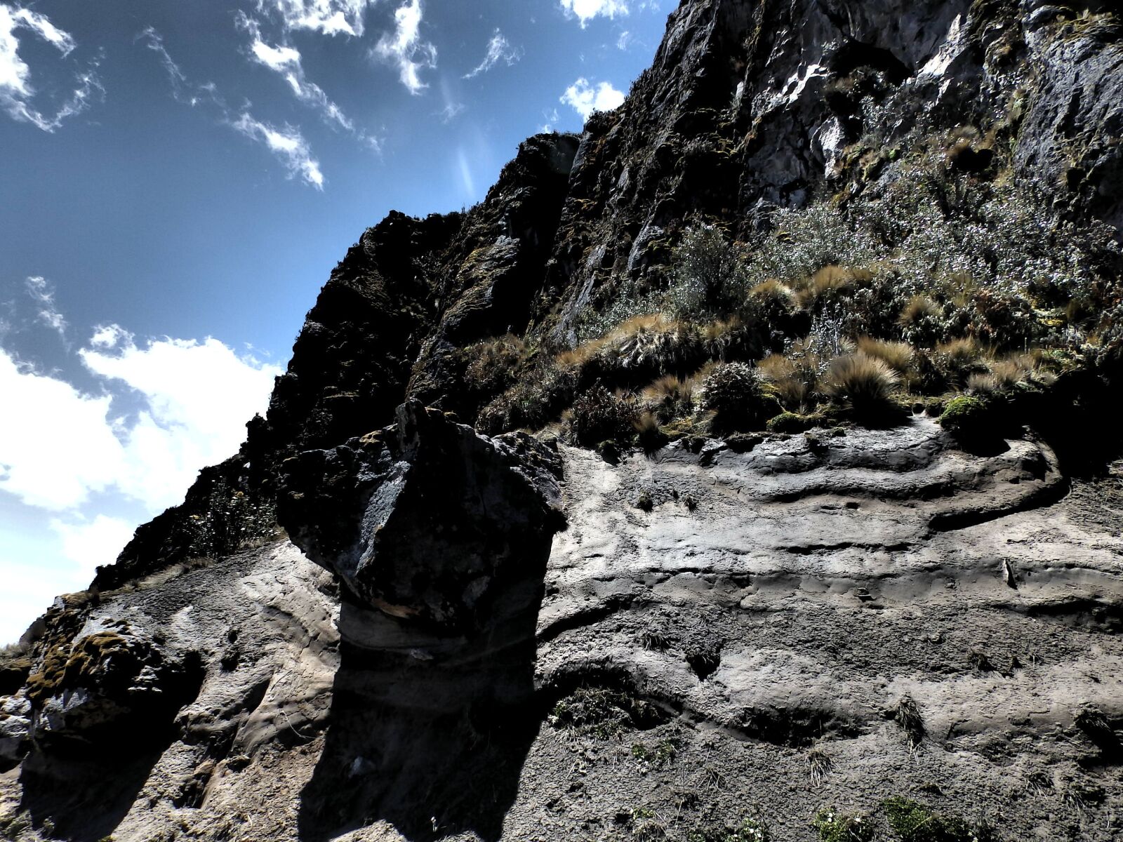 Olympus SP-820UZ sample photo. Cayambe, the equator, mountains photography