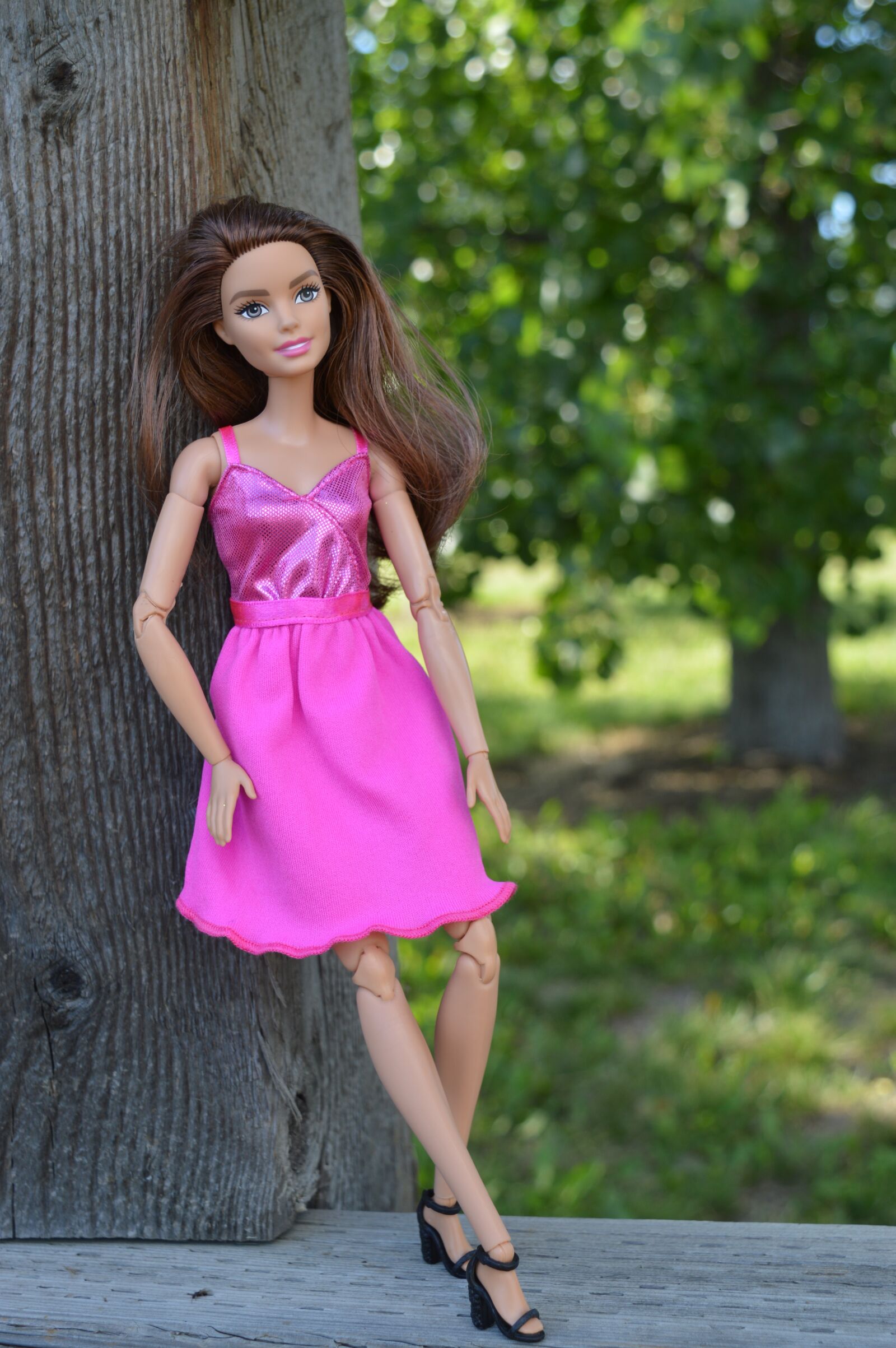 Nikon D3200 sample photo. Barbie, doll, brunette photography