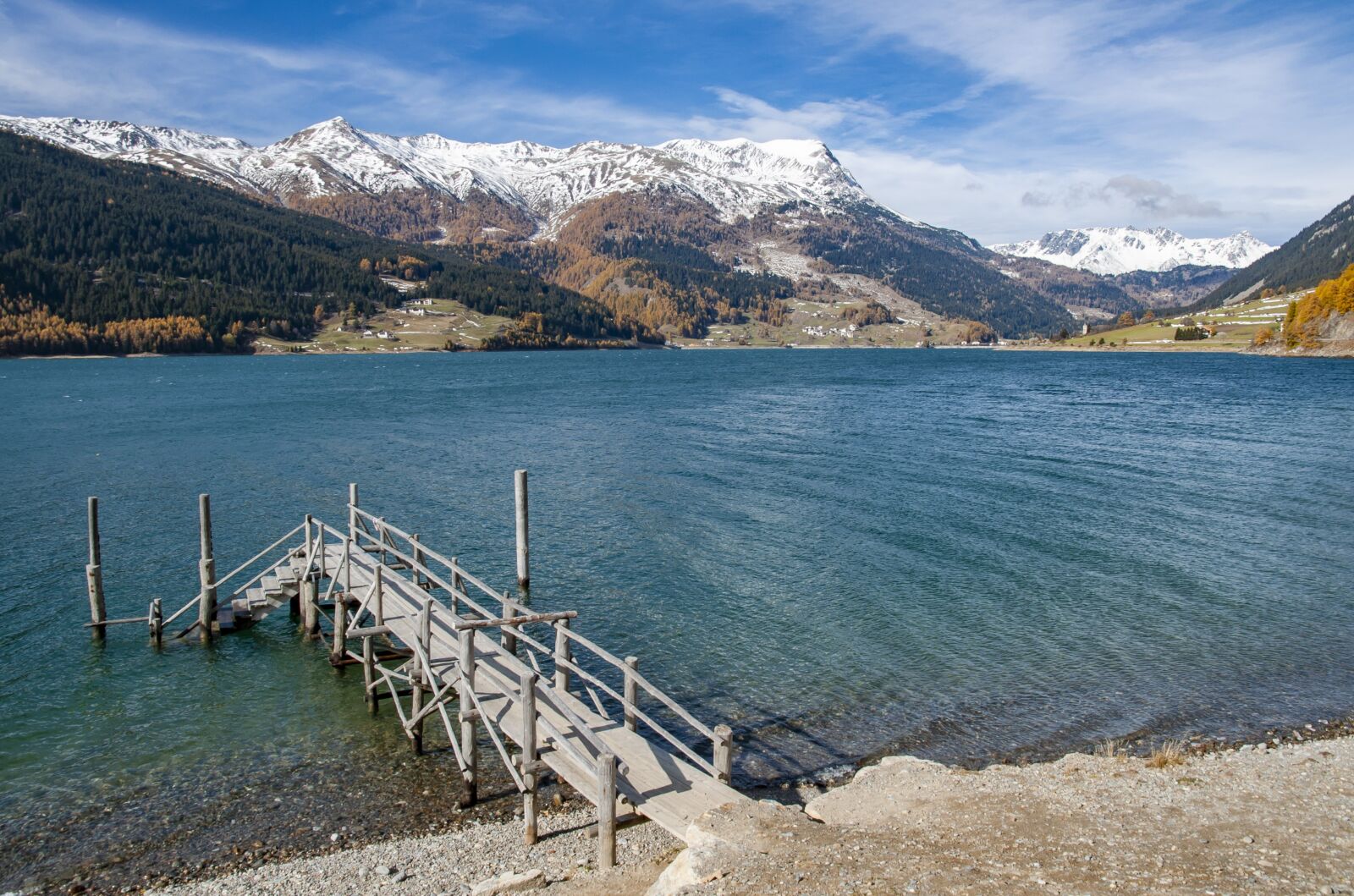 Nikon D5000 sample photo. Reschensee, italy, south tyrol photography