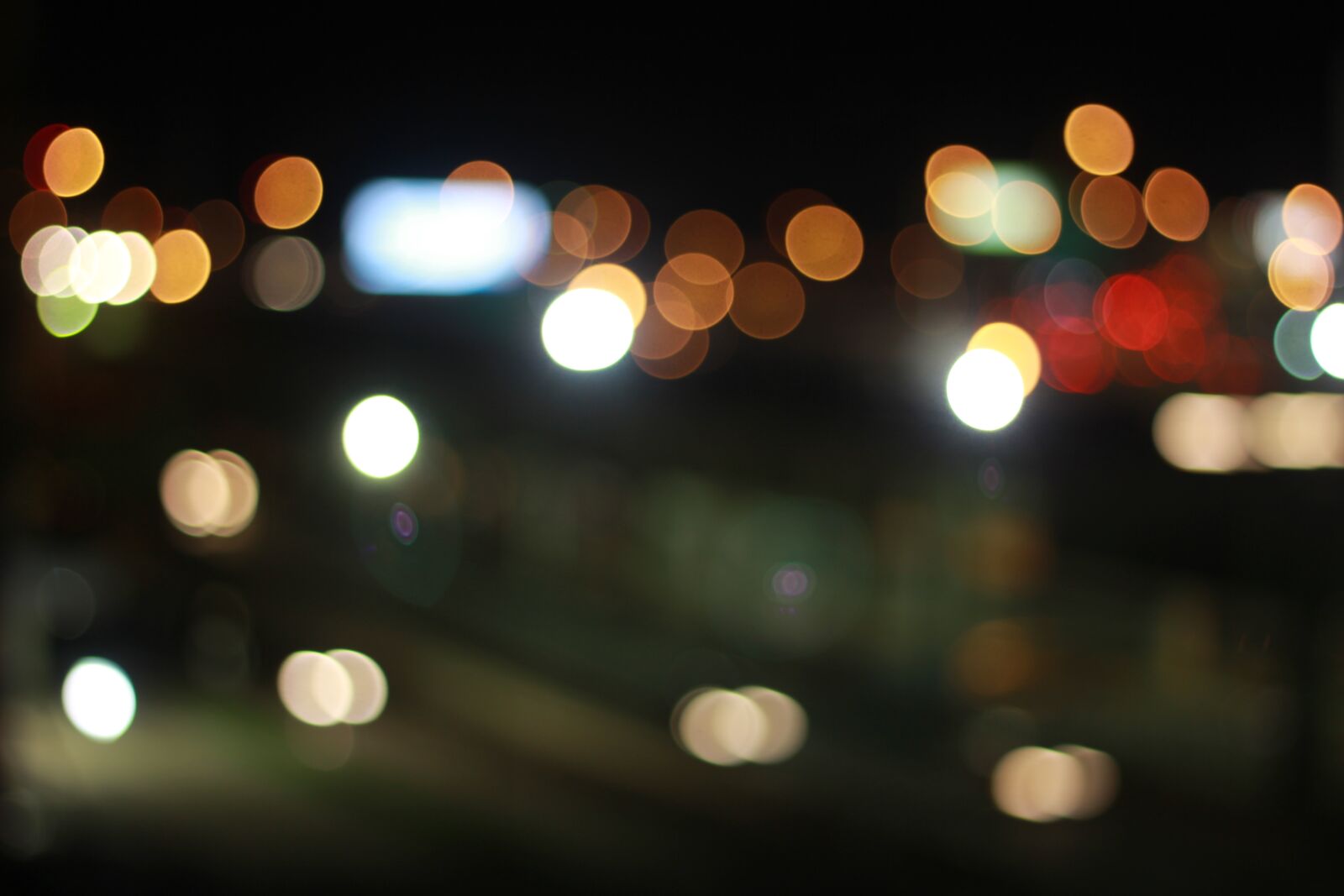 Canon EOS 60D + Canon EF 50mm F1.8 II sample photo. Bokeh, lights, night photography