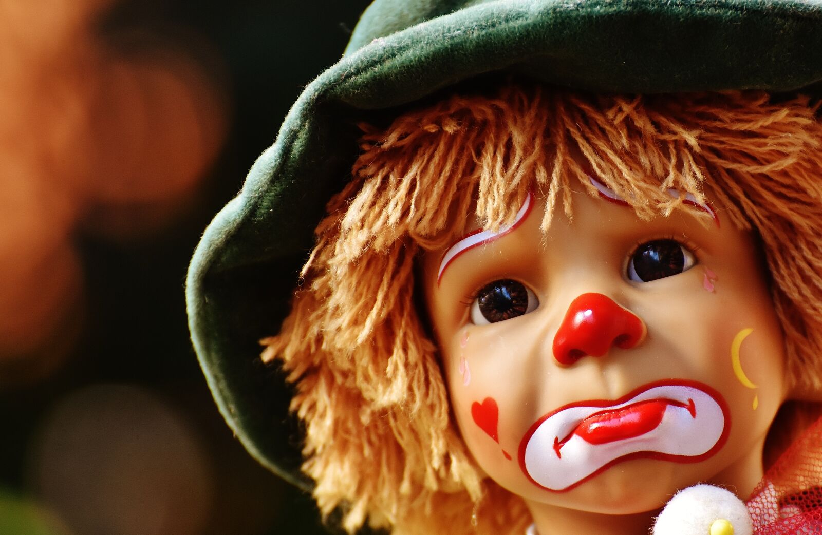 Nikon D7200 sample photo. Doll, clown, sad photography