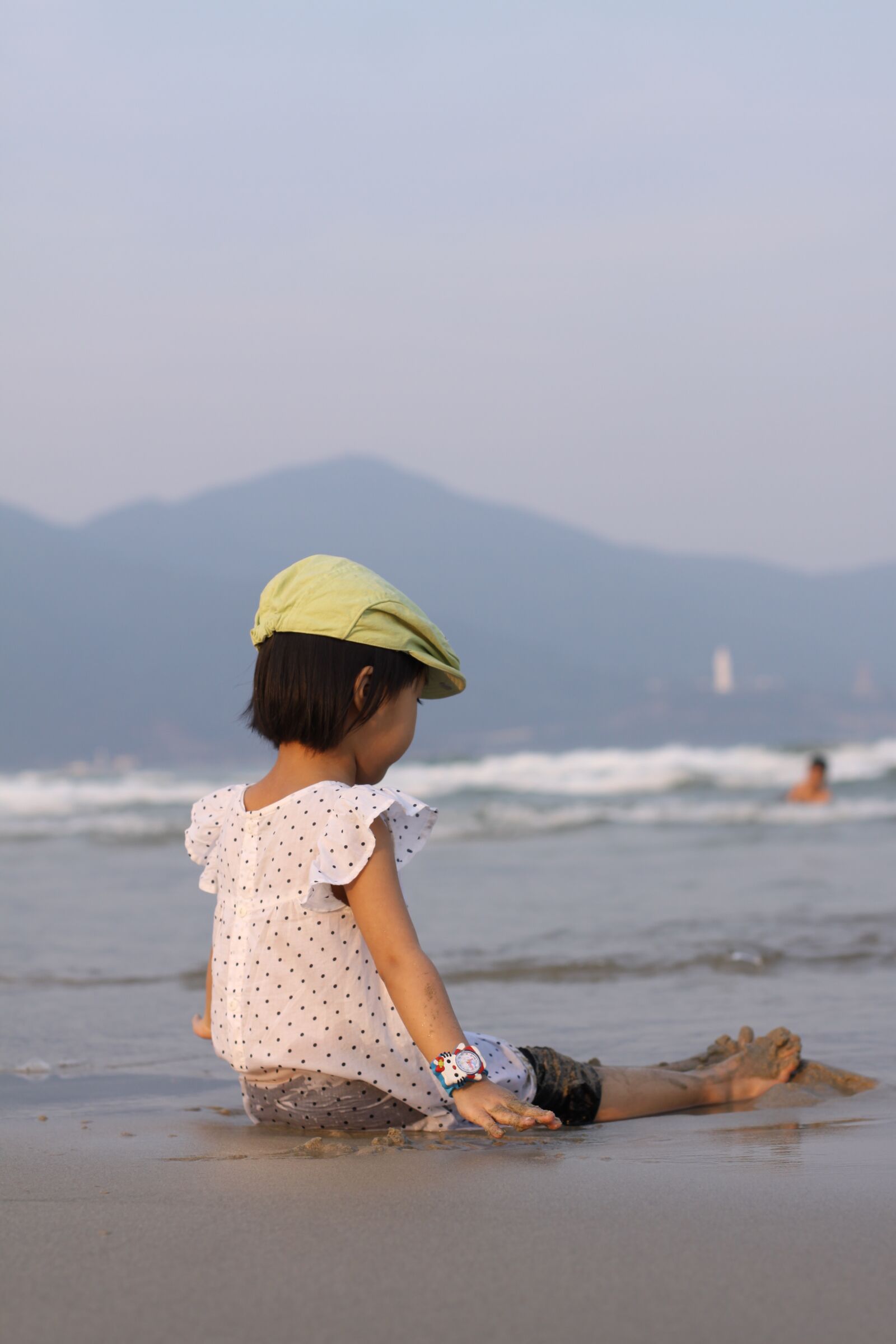 Canon EOS 50D sample photo. Child, cute, beach photography