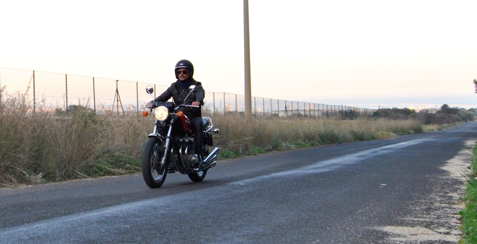 Nikon D3000 sample photo. Biker, benelli, 750 photography
