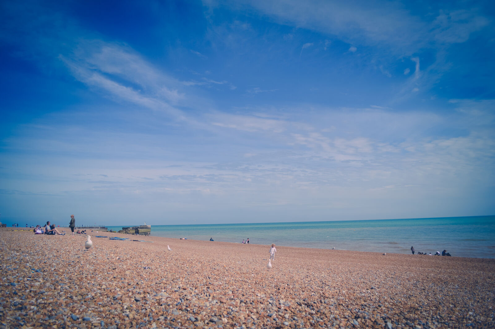 Nikon D3200 sample photo. Beach, england, pebble, beach photography