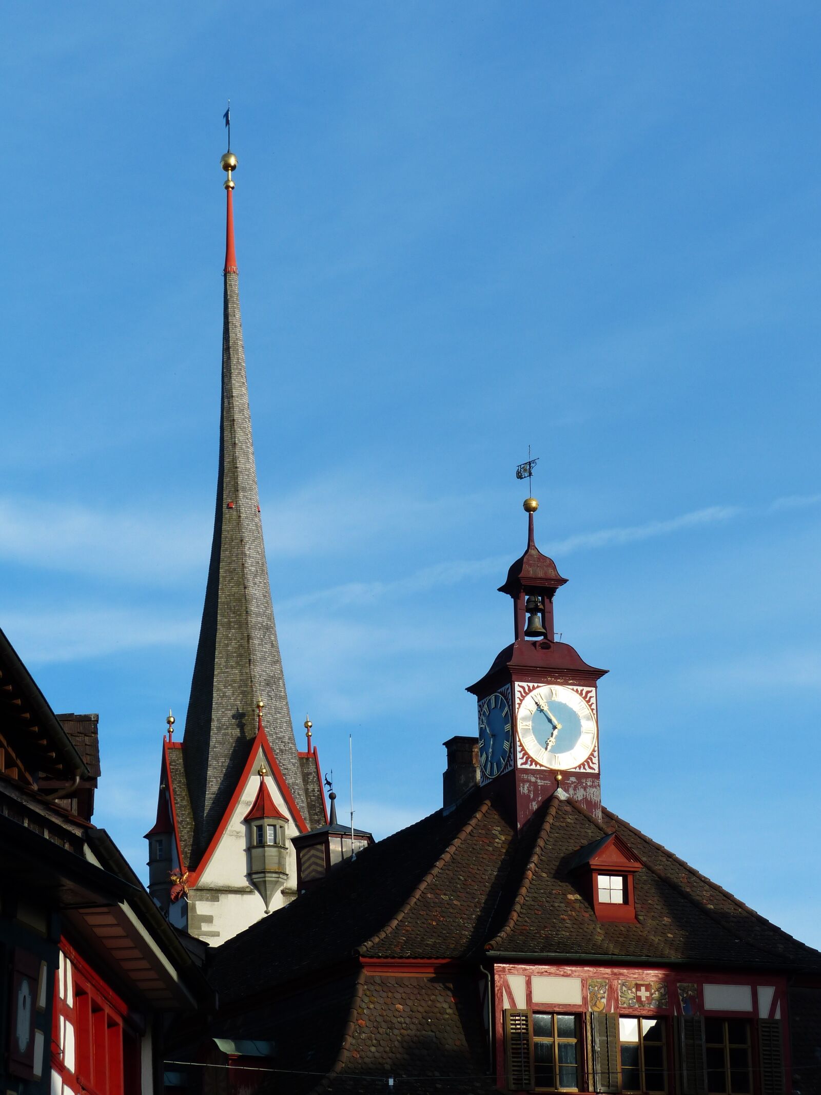 Panasonic Lumix DMC-FZ200 sample photo. Stein am rhein, church photography