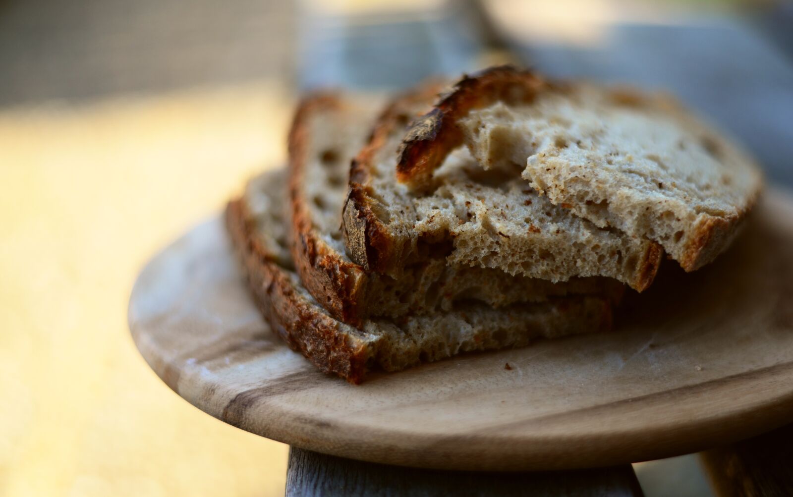 Nikon D610 sample photo. Bread, bread slices, bread photography
