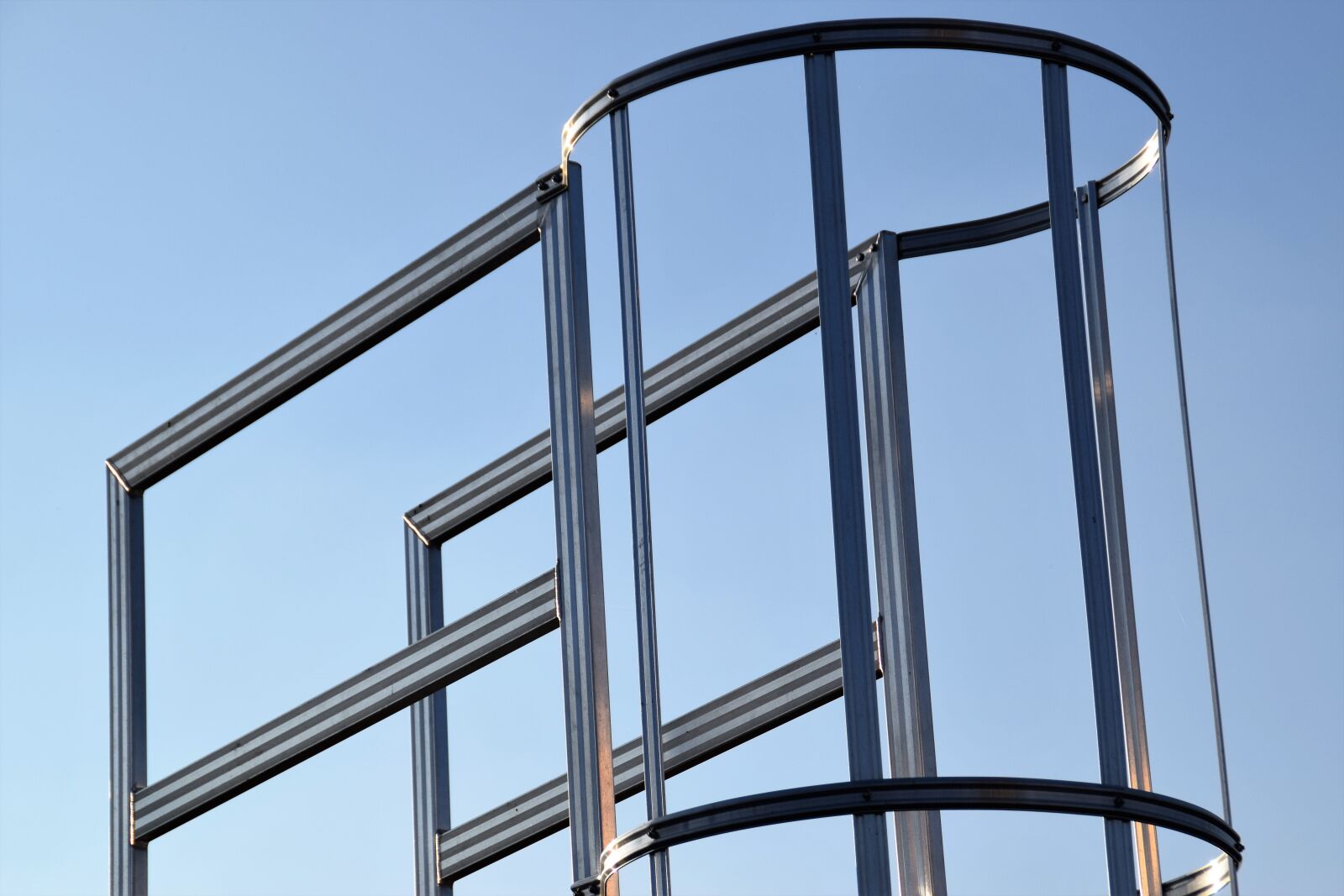 Nikon D5300 sample photo. Construction, steel, sky photography