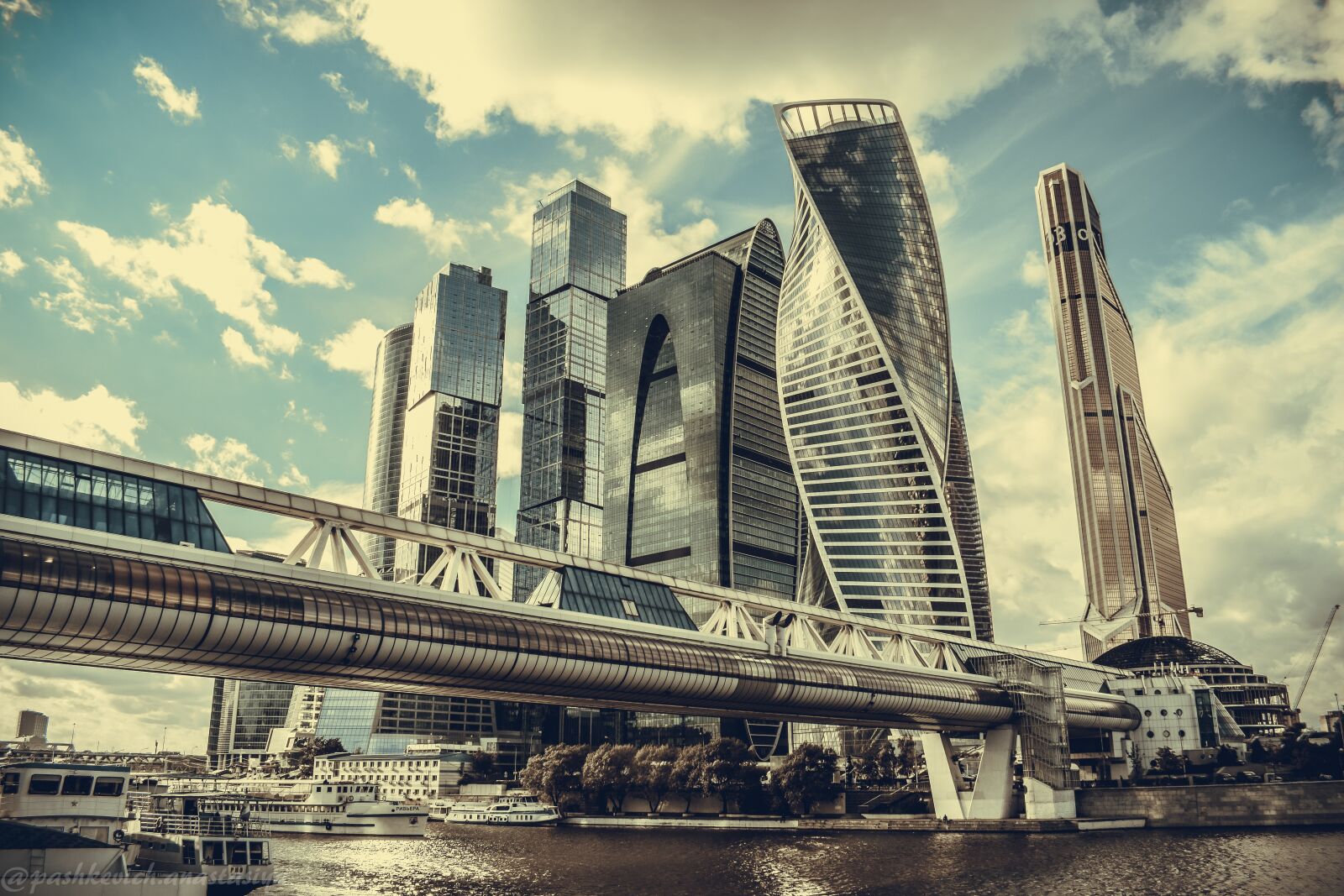 Nikon D5300 sample photo. Moscow city, moscow, skyscraper photography