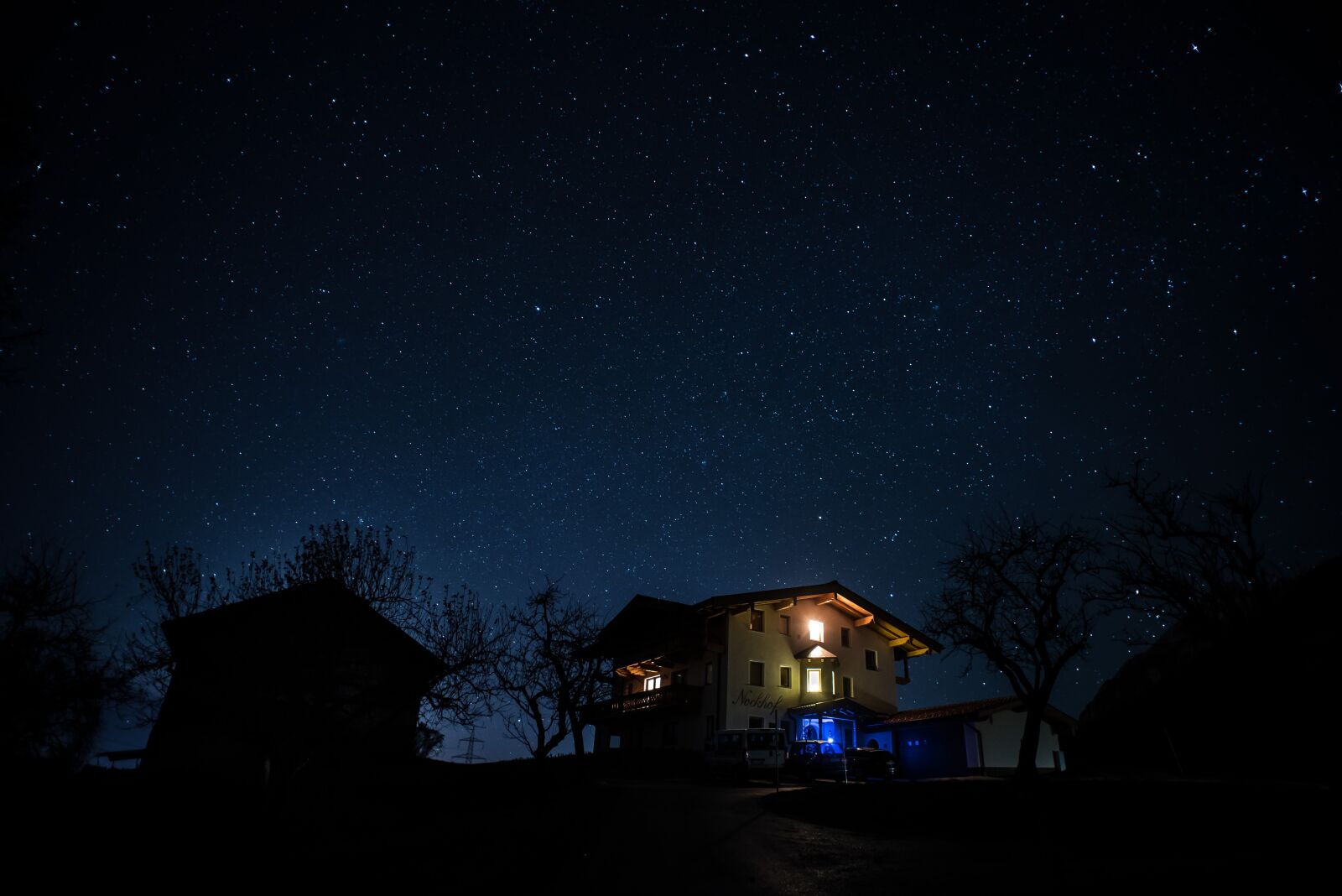 Nikon D750 sample photo. Starry sky, night, star photography