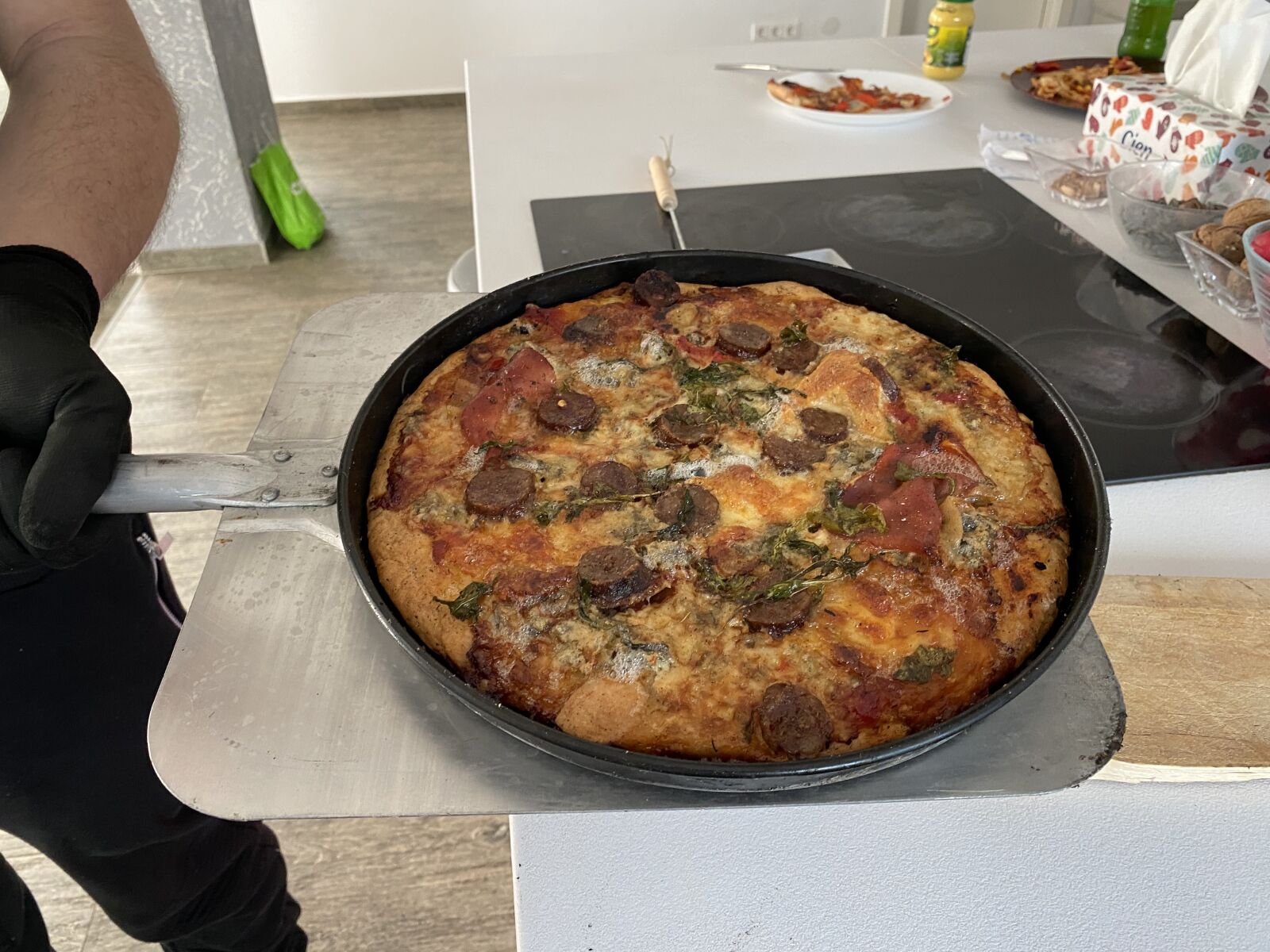 Apple iPhone 11 Pro sample photo. Pizza, home made, delicious photography