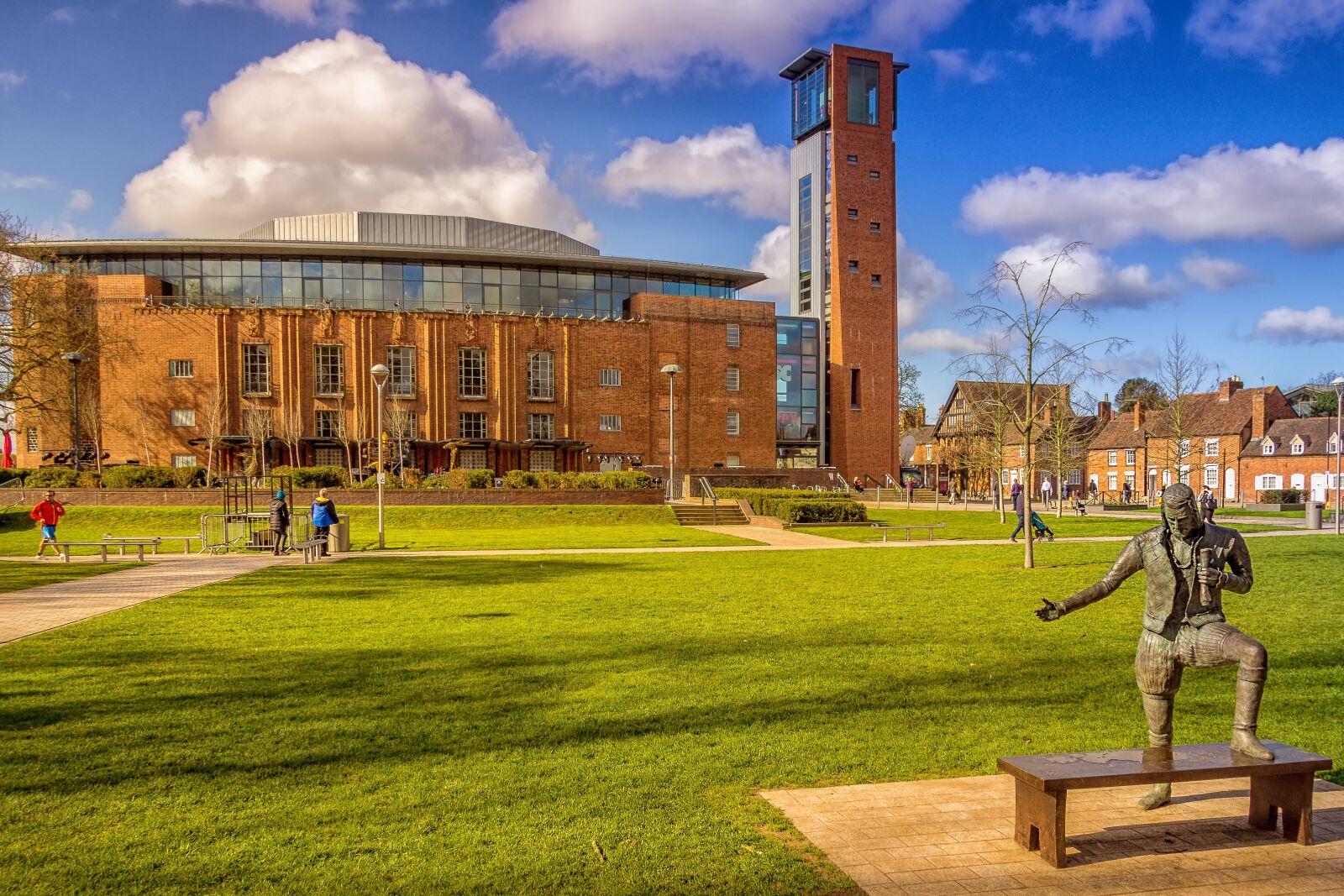 Canon EF-S 17-85mm F4-5.6 IS USM sample photo. Rsc theatre, stratford upon photography