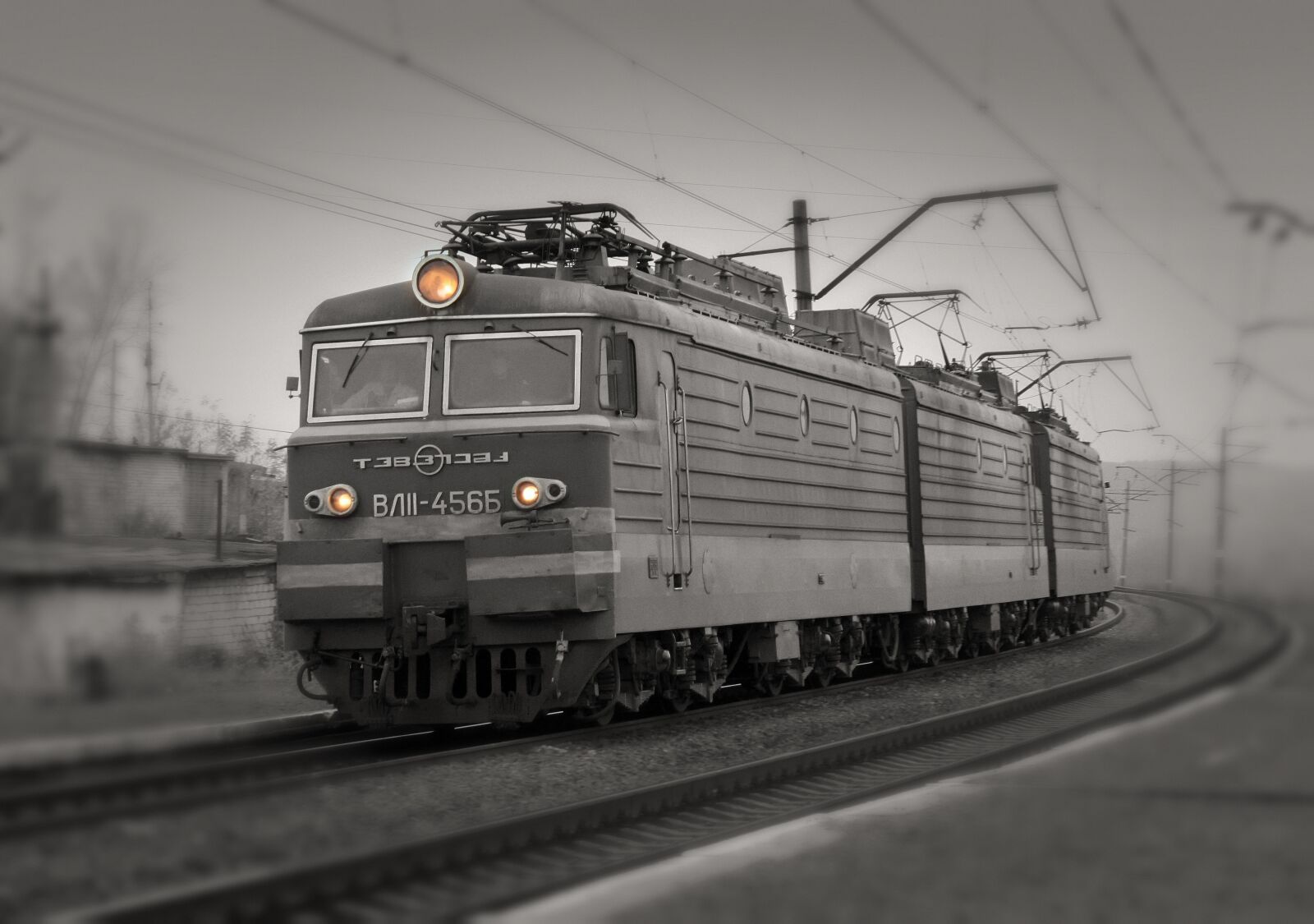 Canon EOS 1000D (EOS Digital Rebel XS / EOS Kiss F) sample photo. Locomotive, electric locomotive, railway photography