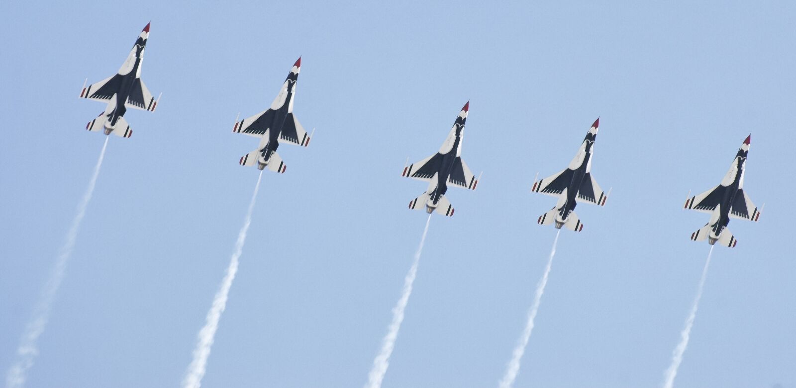 Nikon D70s sample photo. Thunderbirds, airplane, plane photography