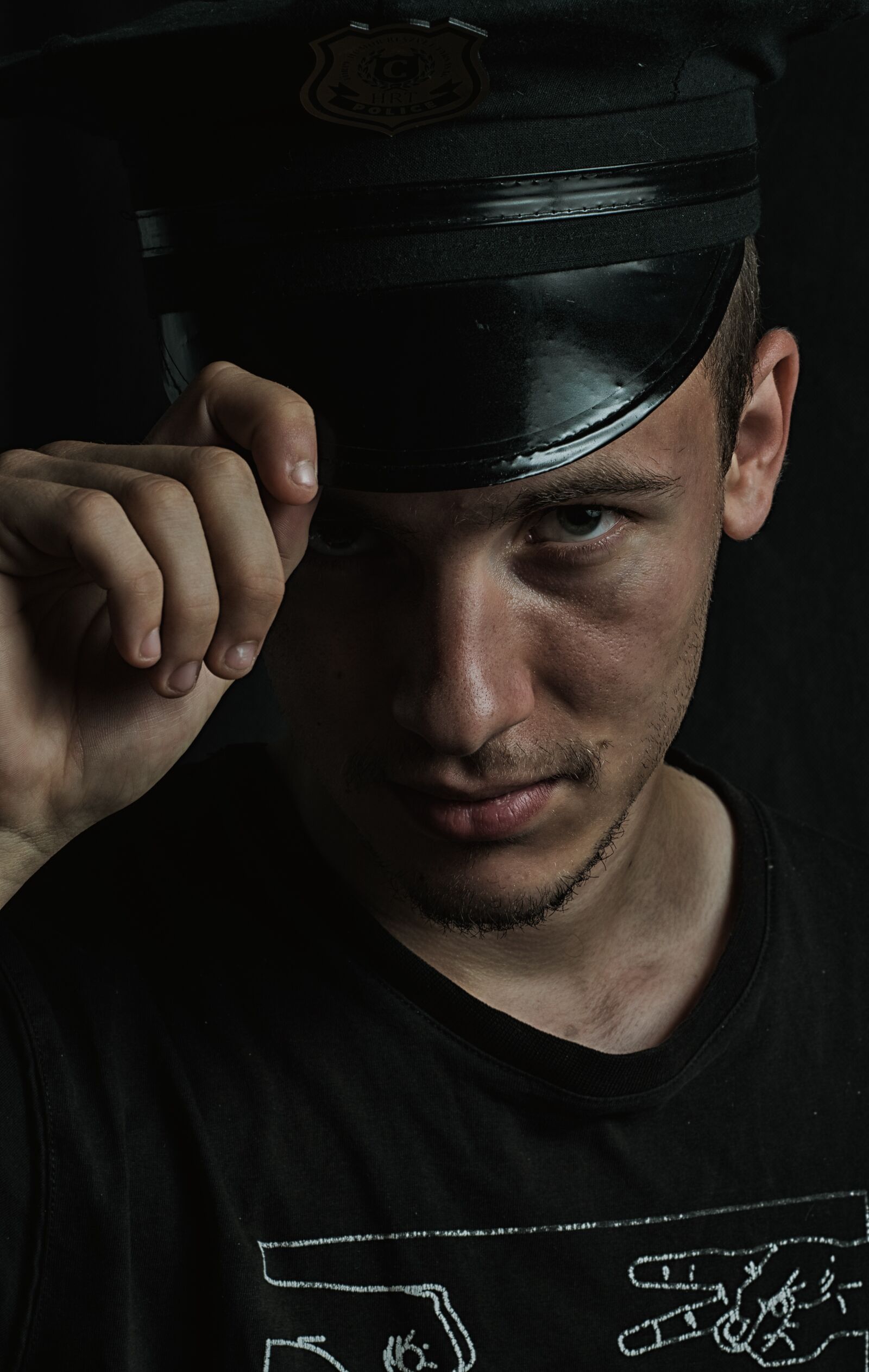 Nikon D5300 sample photo. Men's, portrait, police officer photography