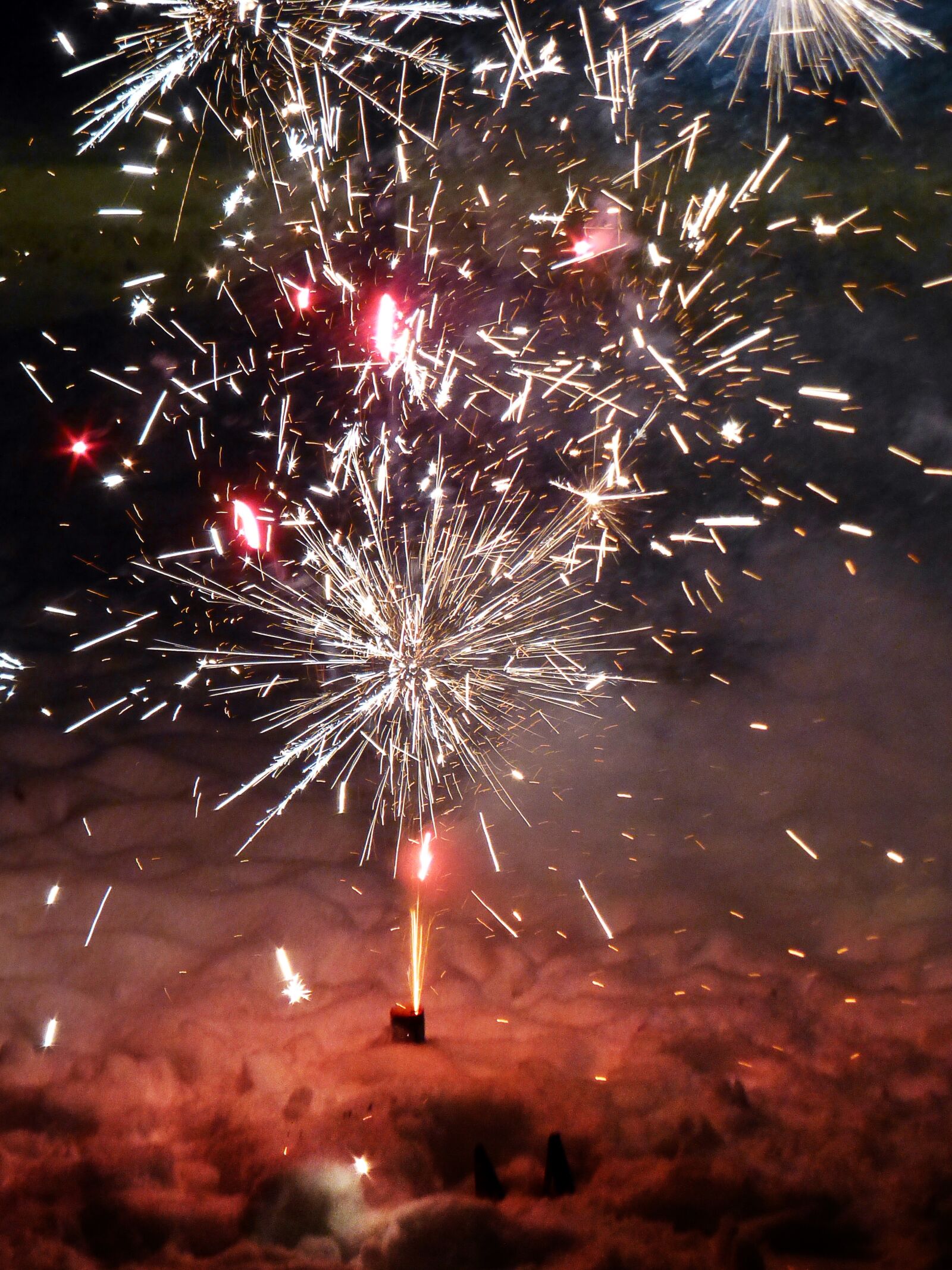 Panasonic Lumix DMC-ZS20 (Lumix DMC-TZ30) sample photo. Fireworks, new year's eve photography
