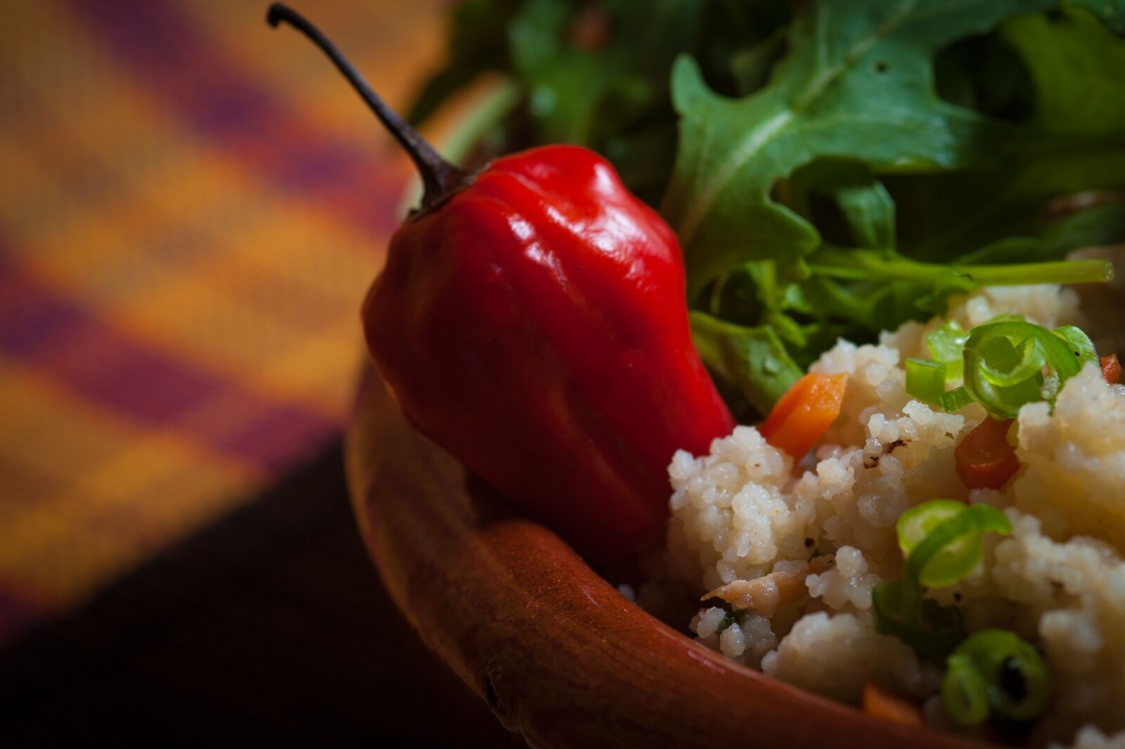 Nikon D700 sample photo. Bell pepper, ingredient, spices photography