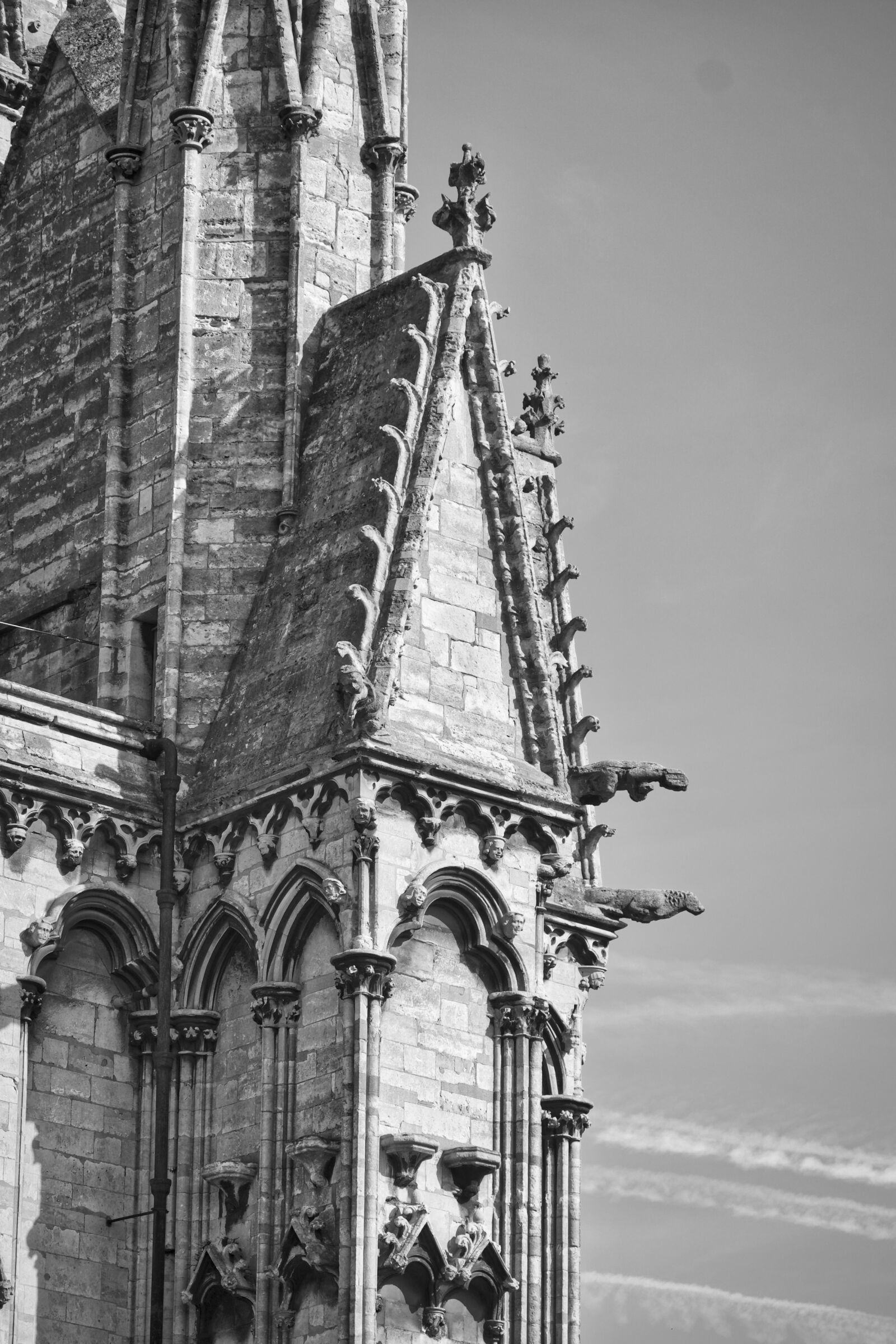 Sony a6500 sample photo. Cathedral, lincoln, architecture photography