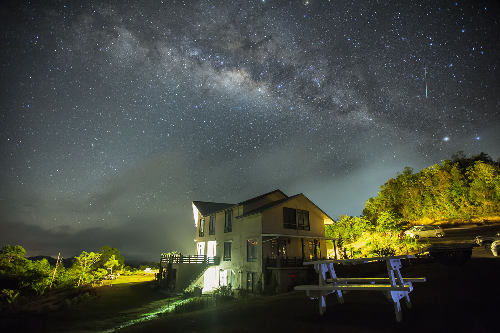Canon EOS 5D Mark II + Canon EF 16-35mm F2.8L II USM sample photo. Nature, space, milky, way photography