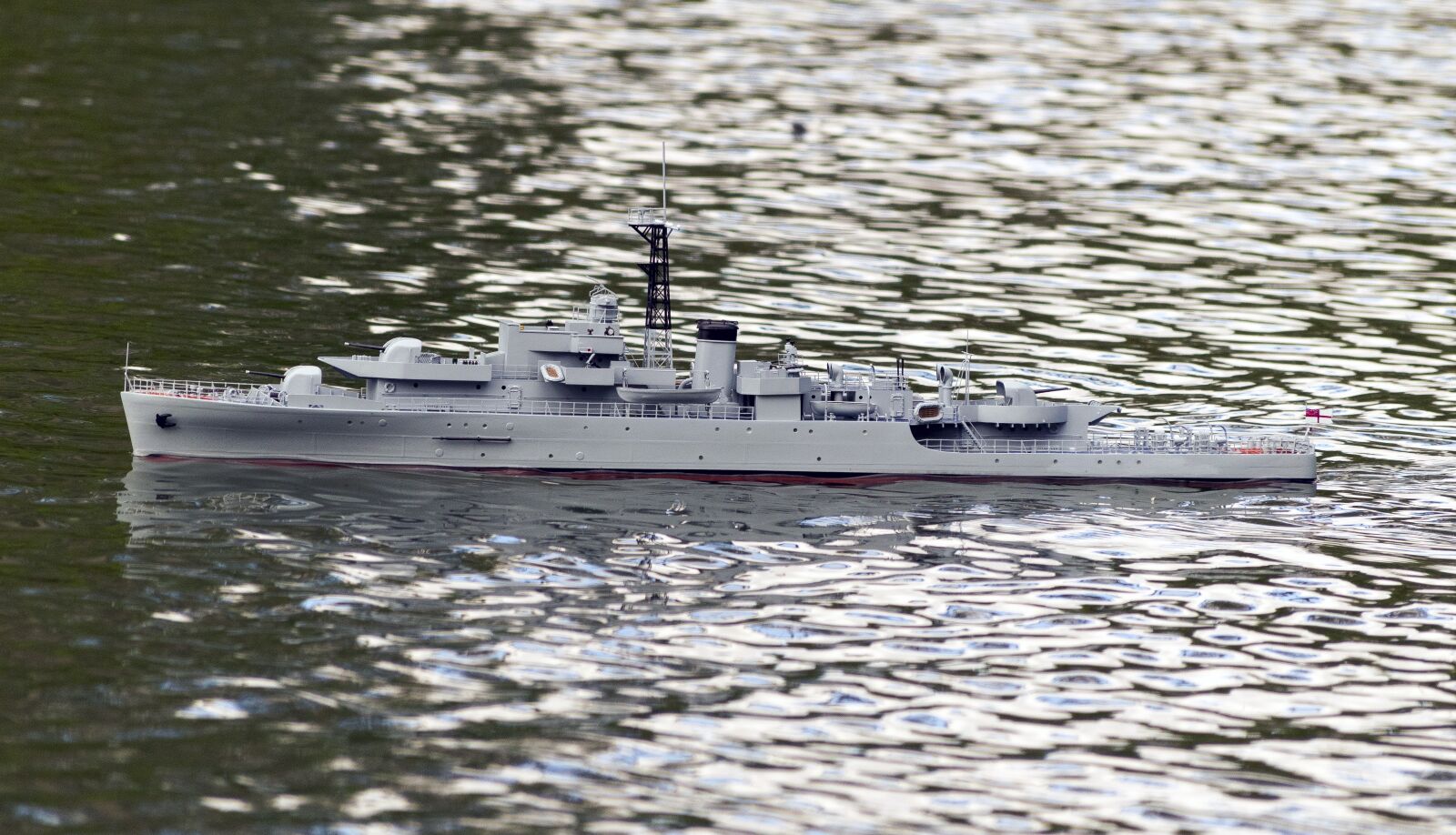 Nikon D3300 sample photo. Remote control warship, warship photography