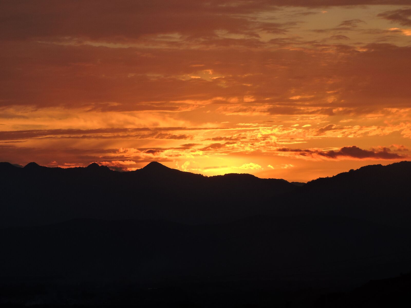 Nikon Coolpix P600 sample photo. Sunset, landscape, sky photography