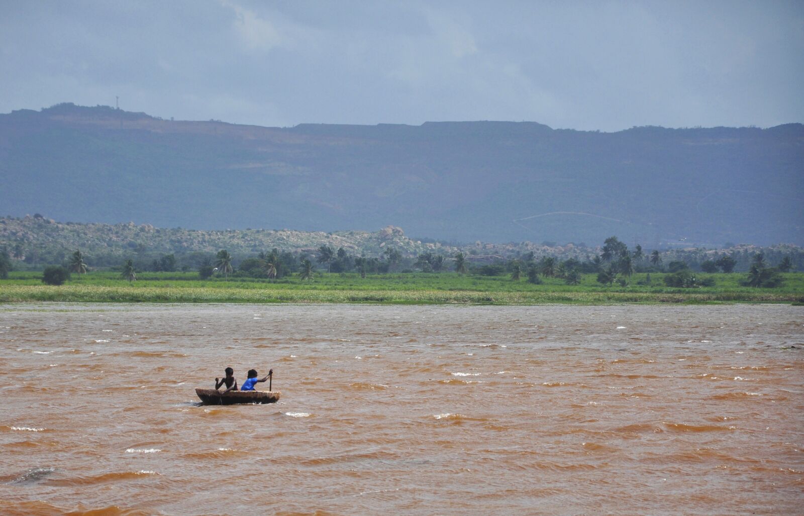 Nikon D90 sample photo. Boat, children, lake photography
