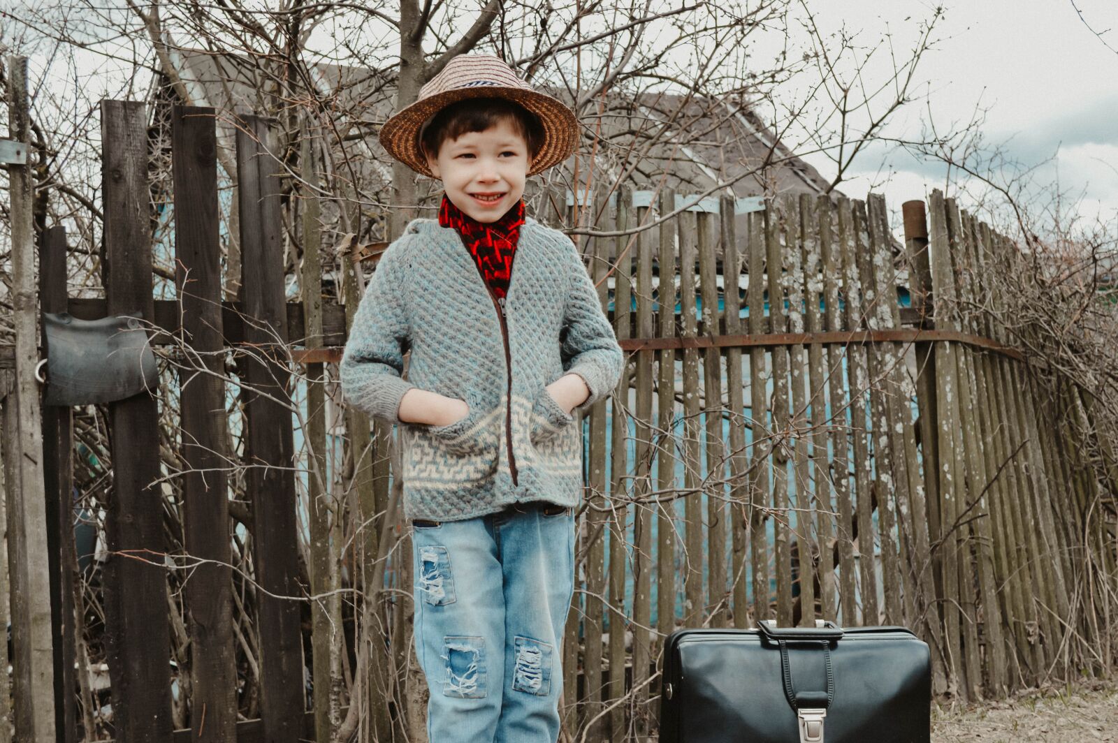 Nikon D3200 sample photo. Boy, spring, autumn photography