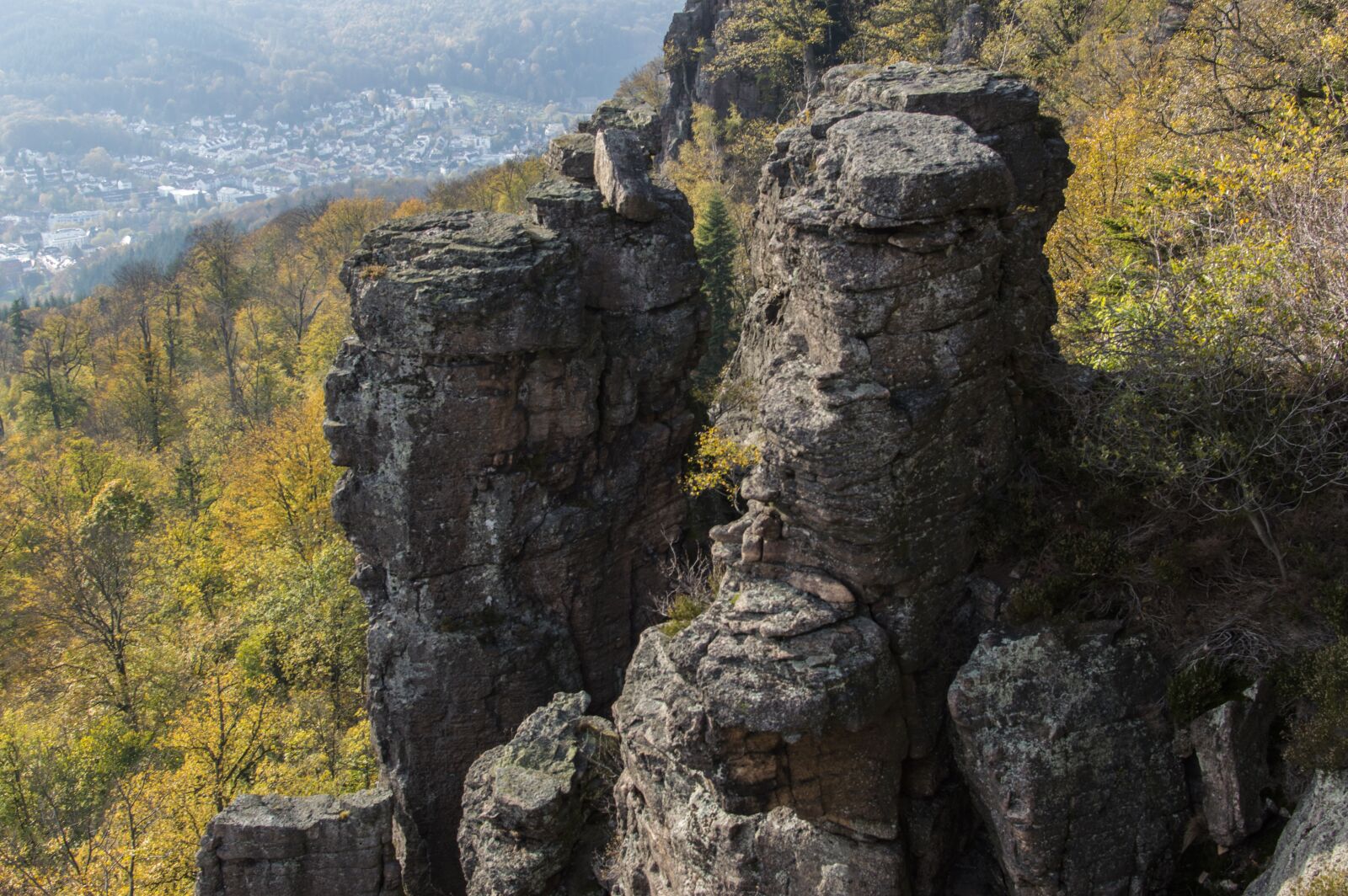 Nikon D3200 sample photo. Baden baden, battert rock photography