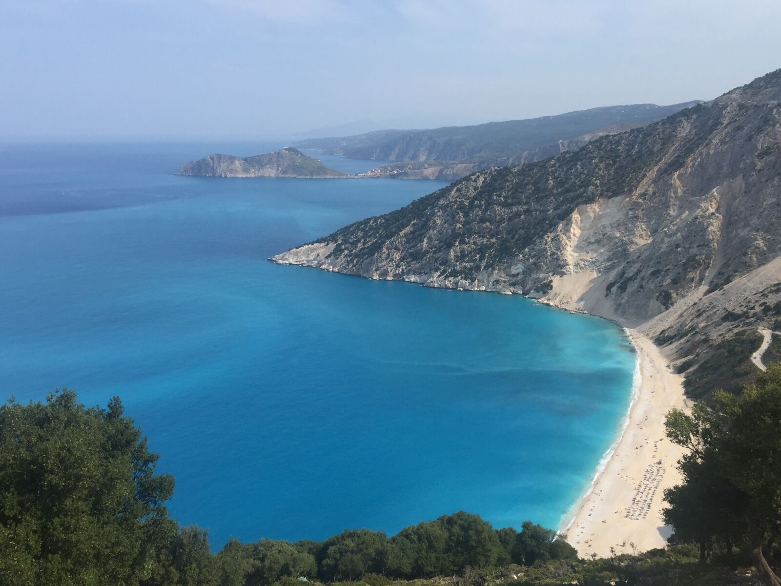 iPhone 6 Plus back camera 4.15mm f/2.2 sample photo. Kefalonia, myrtos, beach photography
