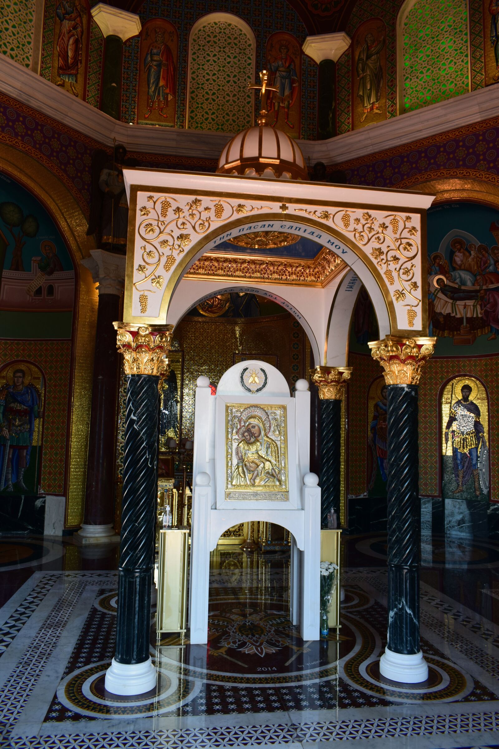 Nikon D3300 sample photo. Cyprus, kykkos monastery, temple photography