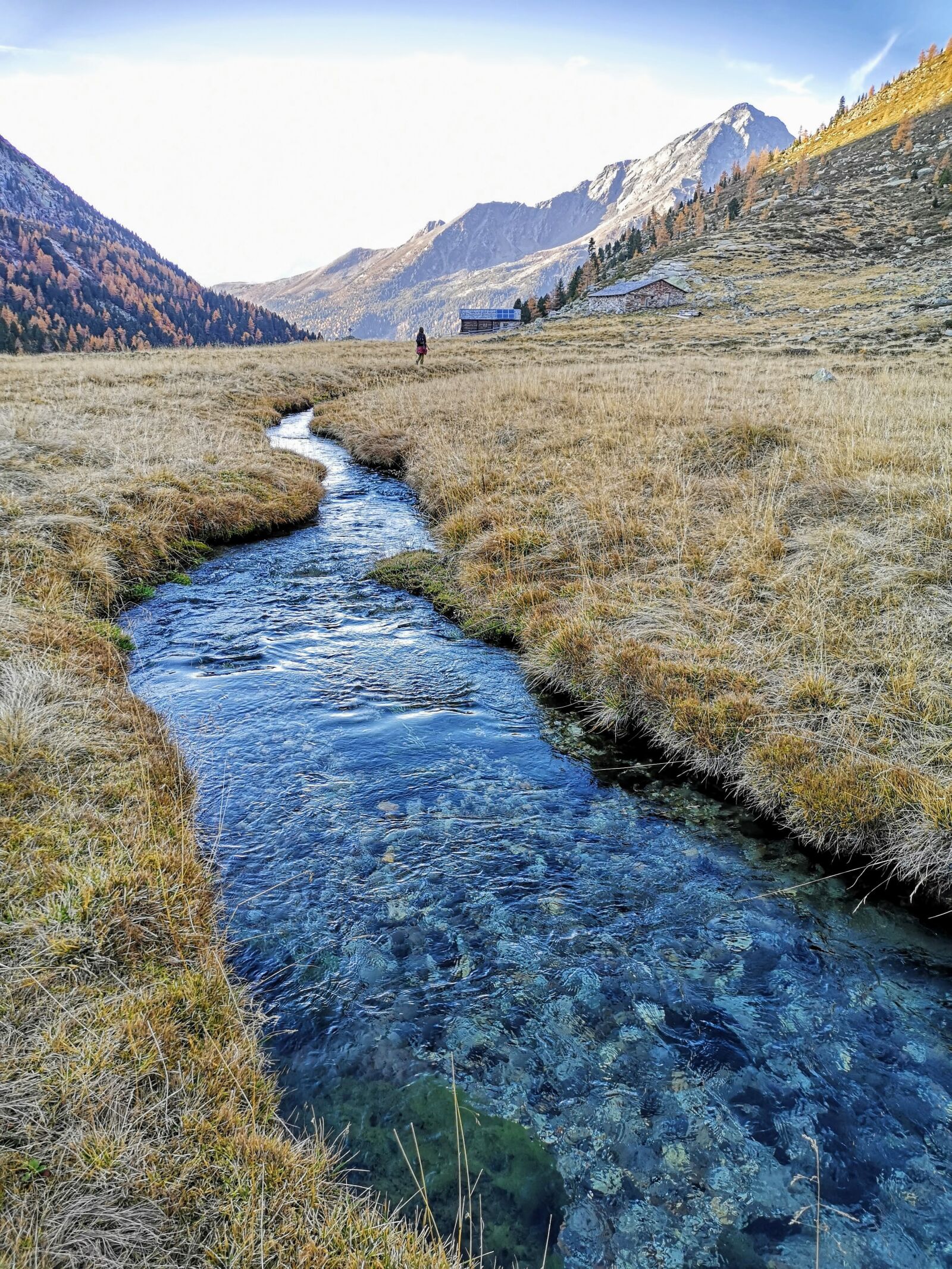 HUAWEI CLT-L09 sample photo. Water, river, mountain photography