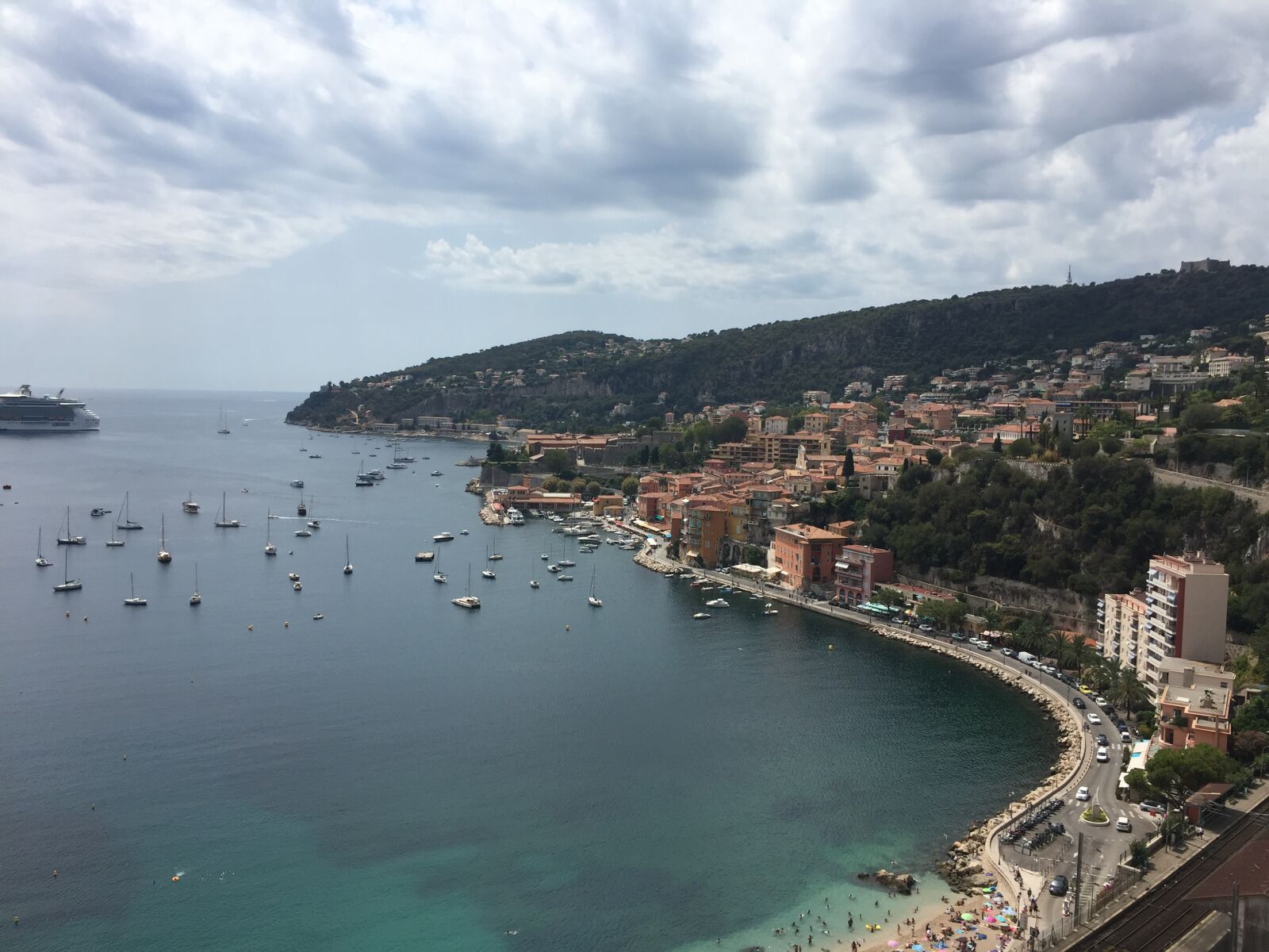 iPhone 6 back camera 4.15mm f/2.2 sample photo. Sky, clouds, villefranche photography