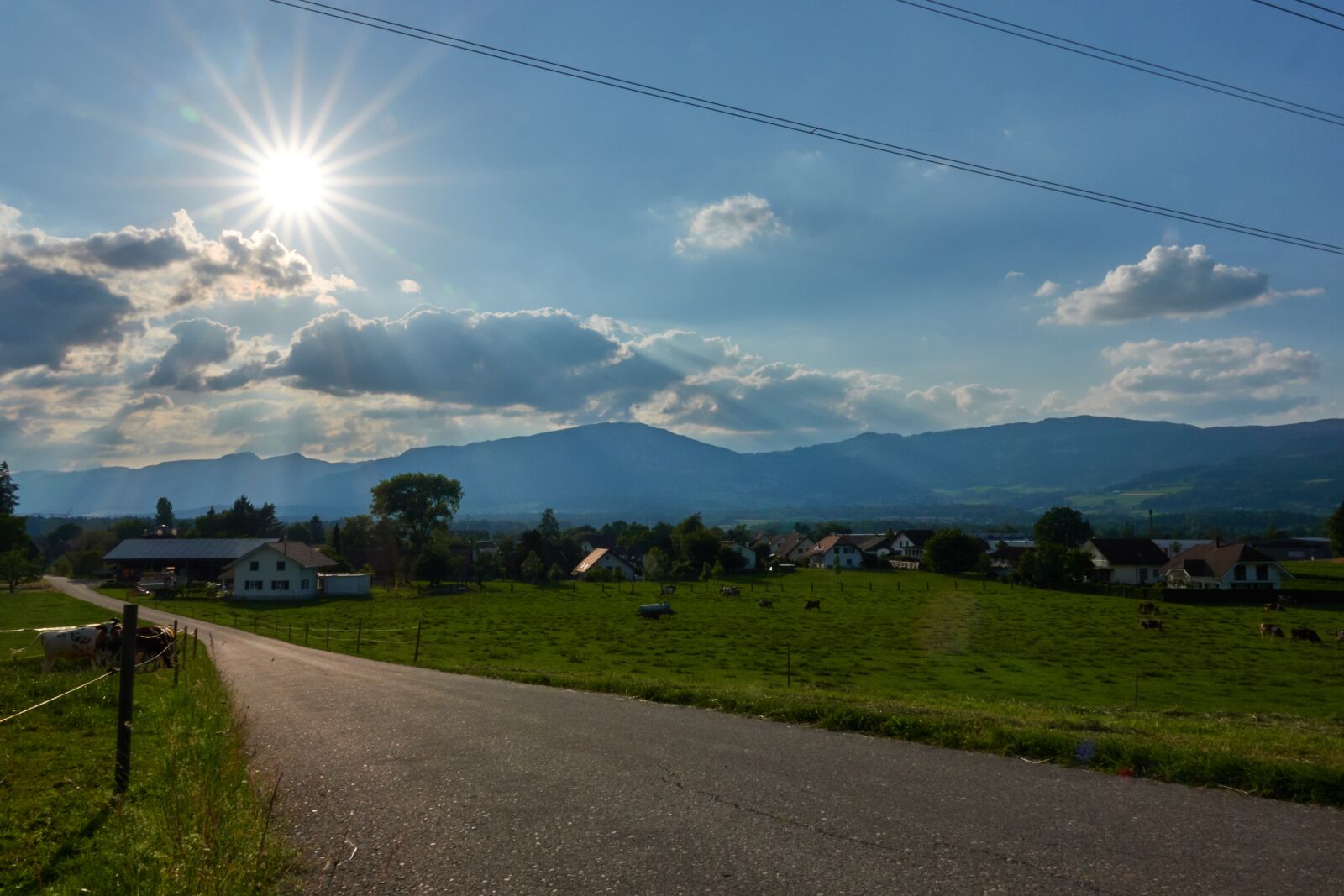 Sony Cyber-shot DSC-RX10 IV sample photo. Landscape, sun, road photography