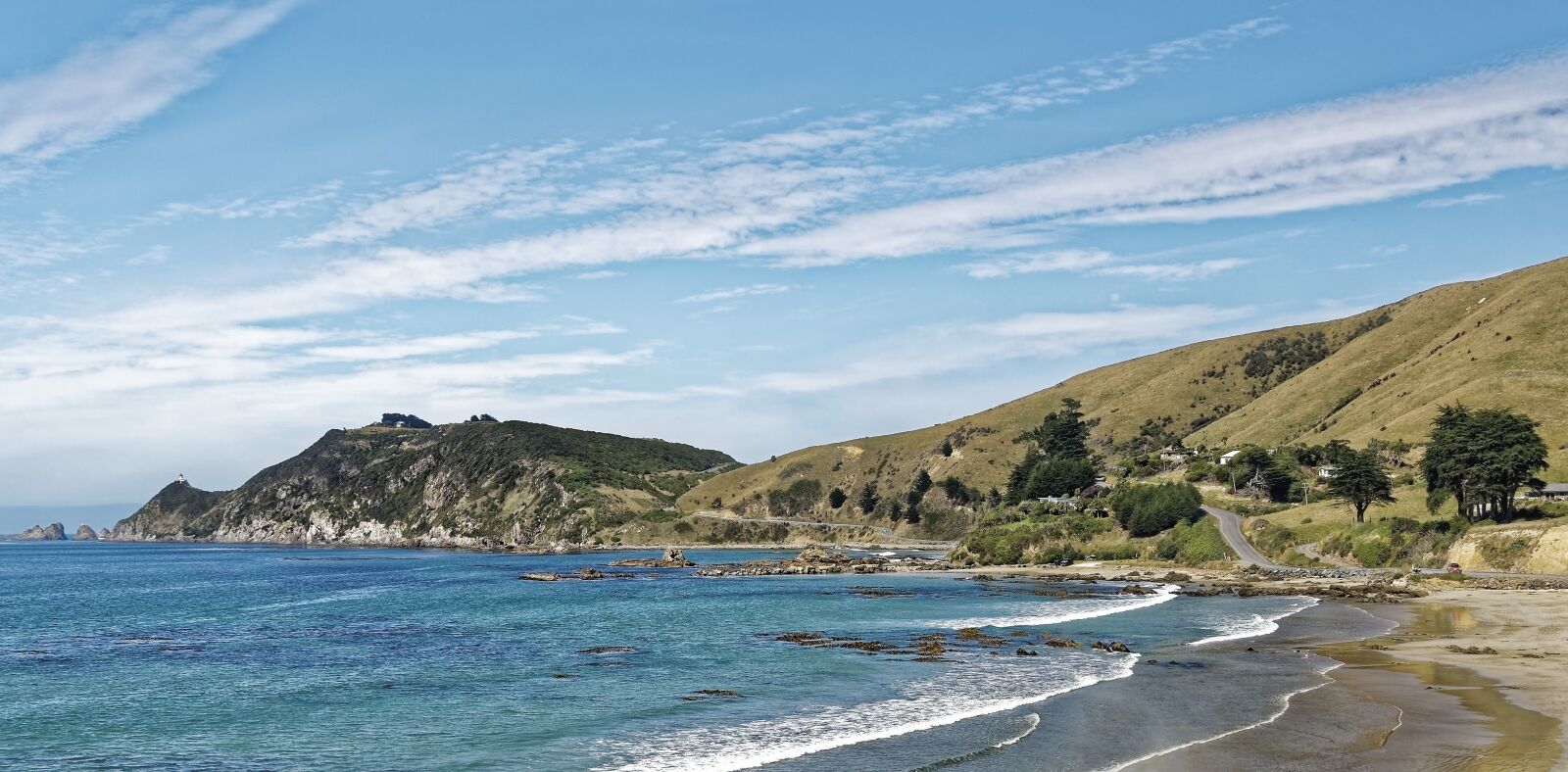 Nikon D500 sample photo. New zealand, nugget point photography