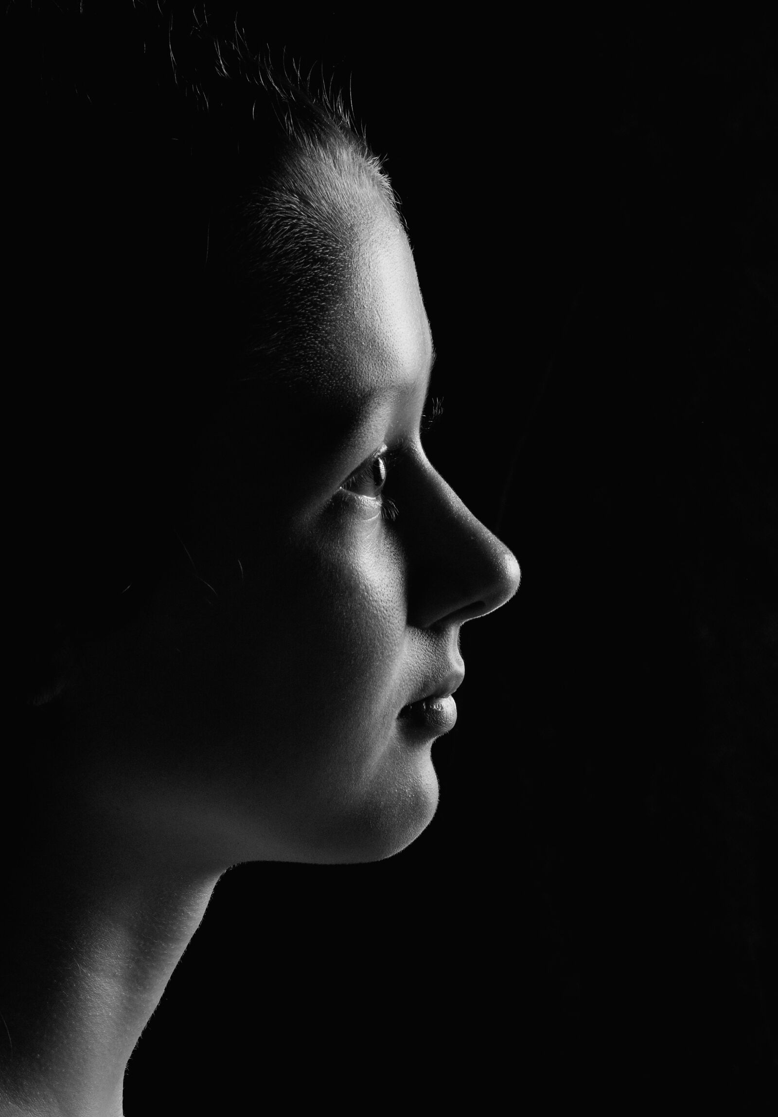 Nikon D5300 sample photo. Portrait, silhouette, girl photography