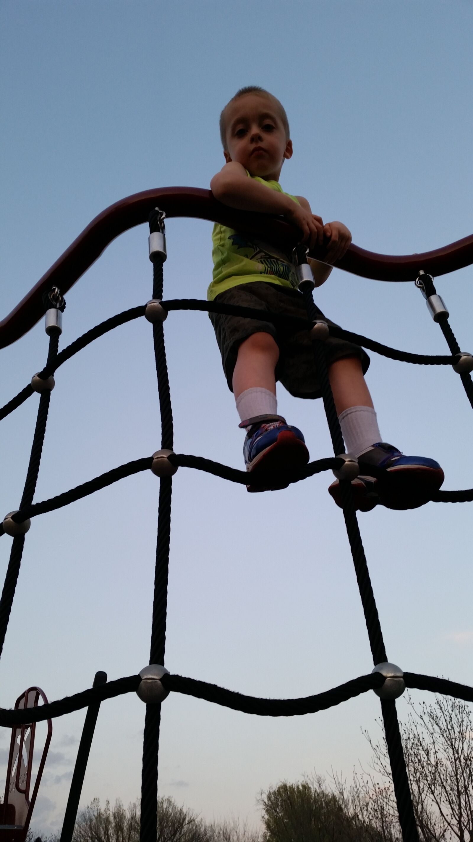 Samsung Galaxy S5 sample photo. Climbing, little, boy, little photography