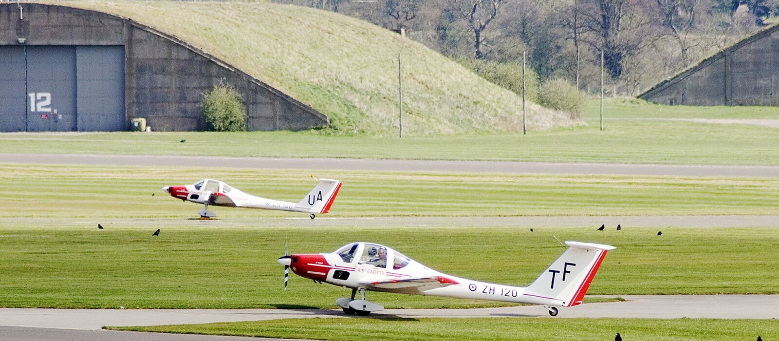 Nikon D80 sample photo. Aircraft, cadet trainer, airfield photography
