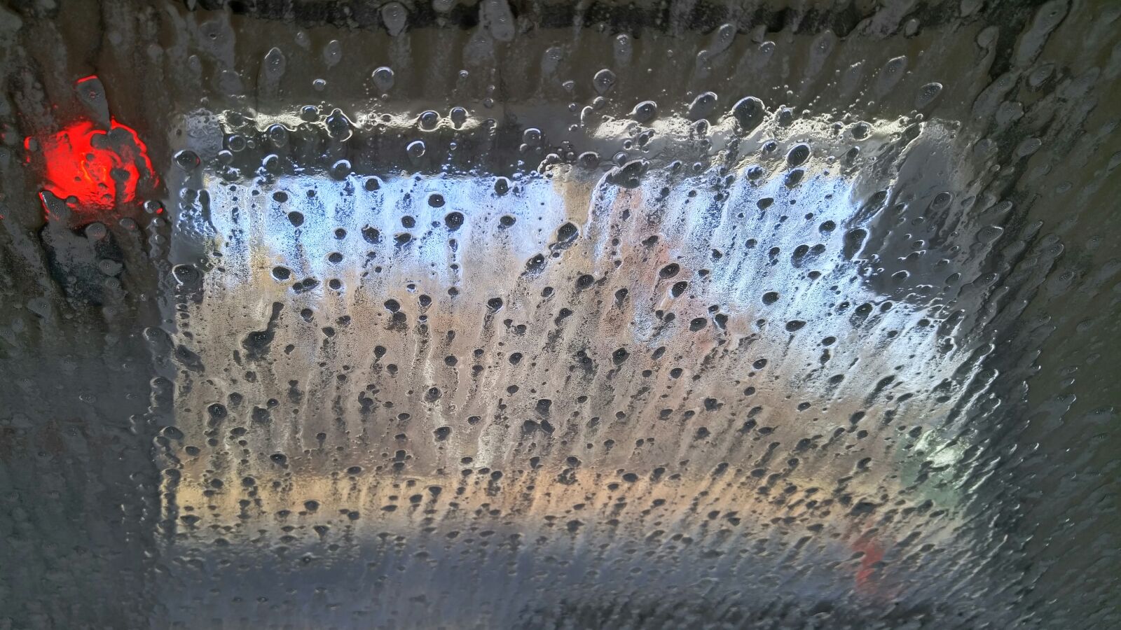 LG G4 sample photo. Abstract, blue, bubbles, gray photography